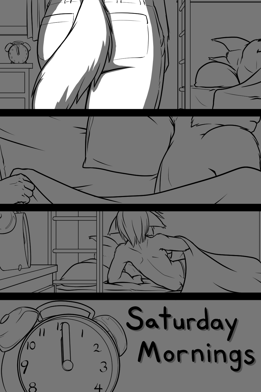 [blackkitten] Saturday Mornings (Furry Porn)