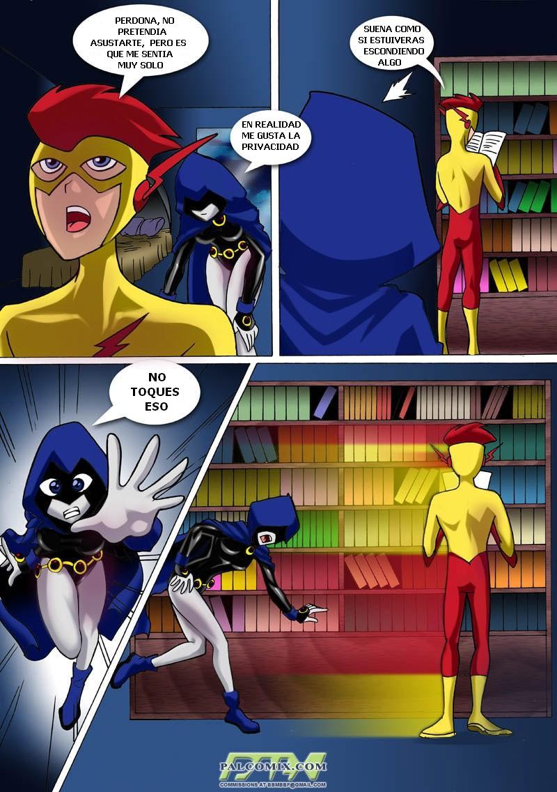 [Palcomix] Raven X Kid Flash (Teen Titans)