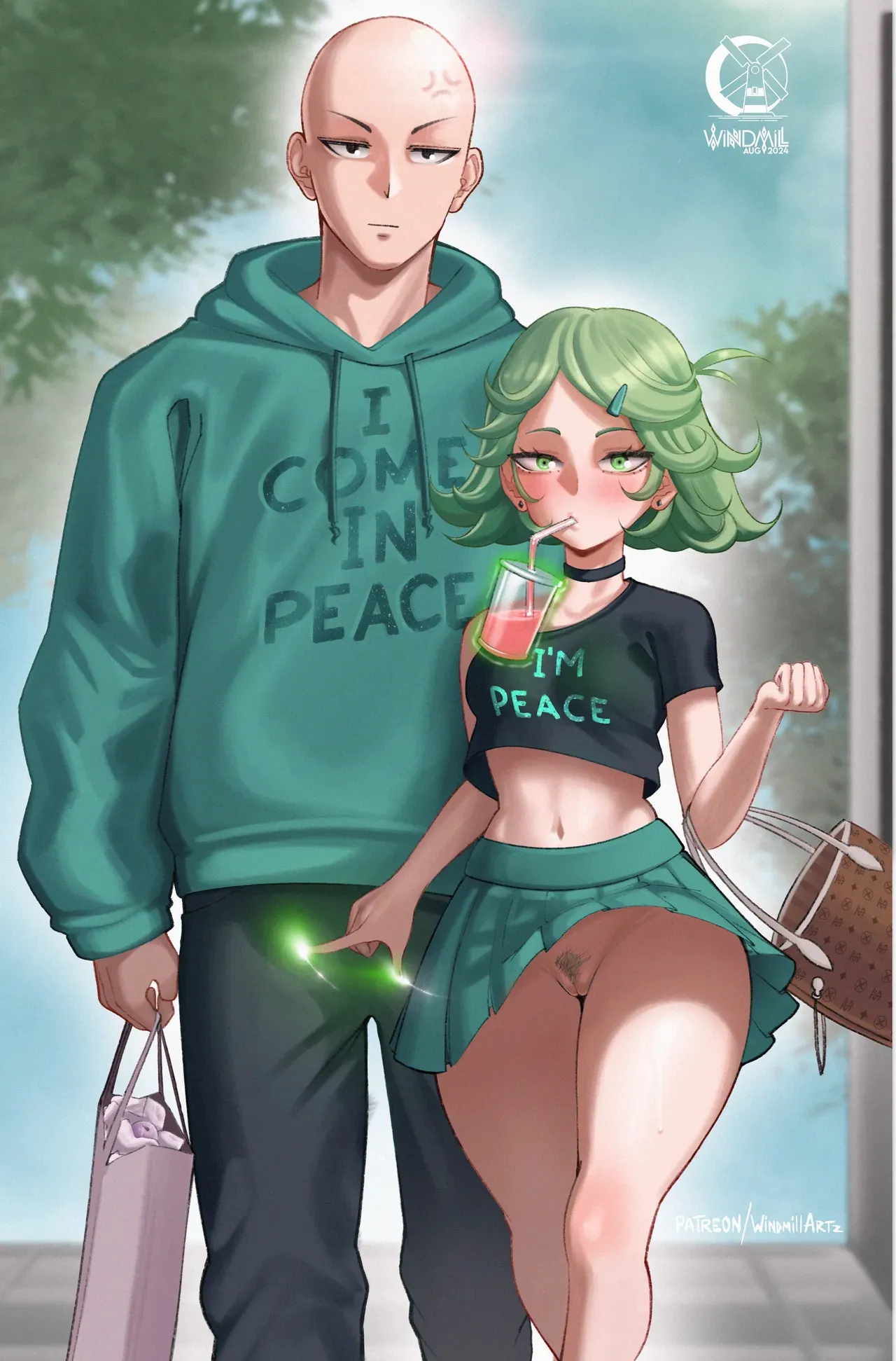 [WindMill] Tatsumaki x Saitama (One Punch Man)