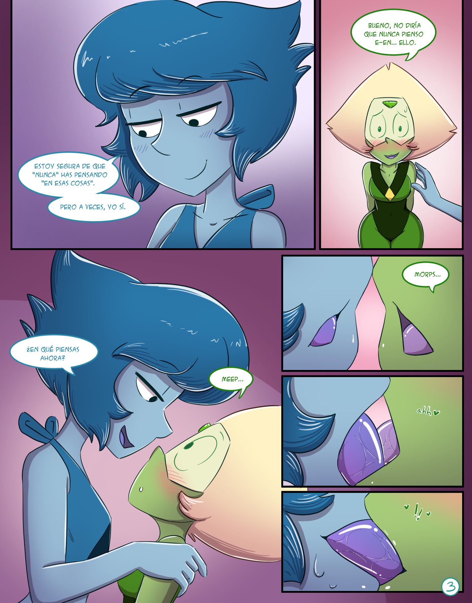 [Cubed Coconut] Lapidot Comic (Steven Universe)