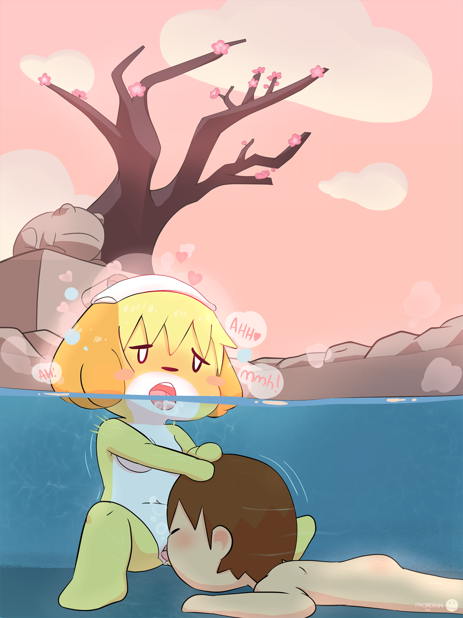 [Nyoronyan] Oncen Time to Isabelle (Animal Crossing)