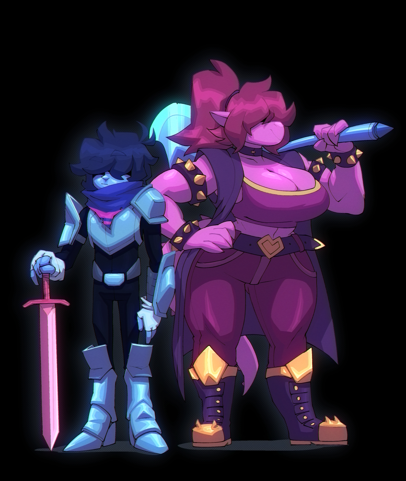 [BigDad] Kris & Susie (Deltarune)