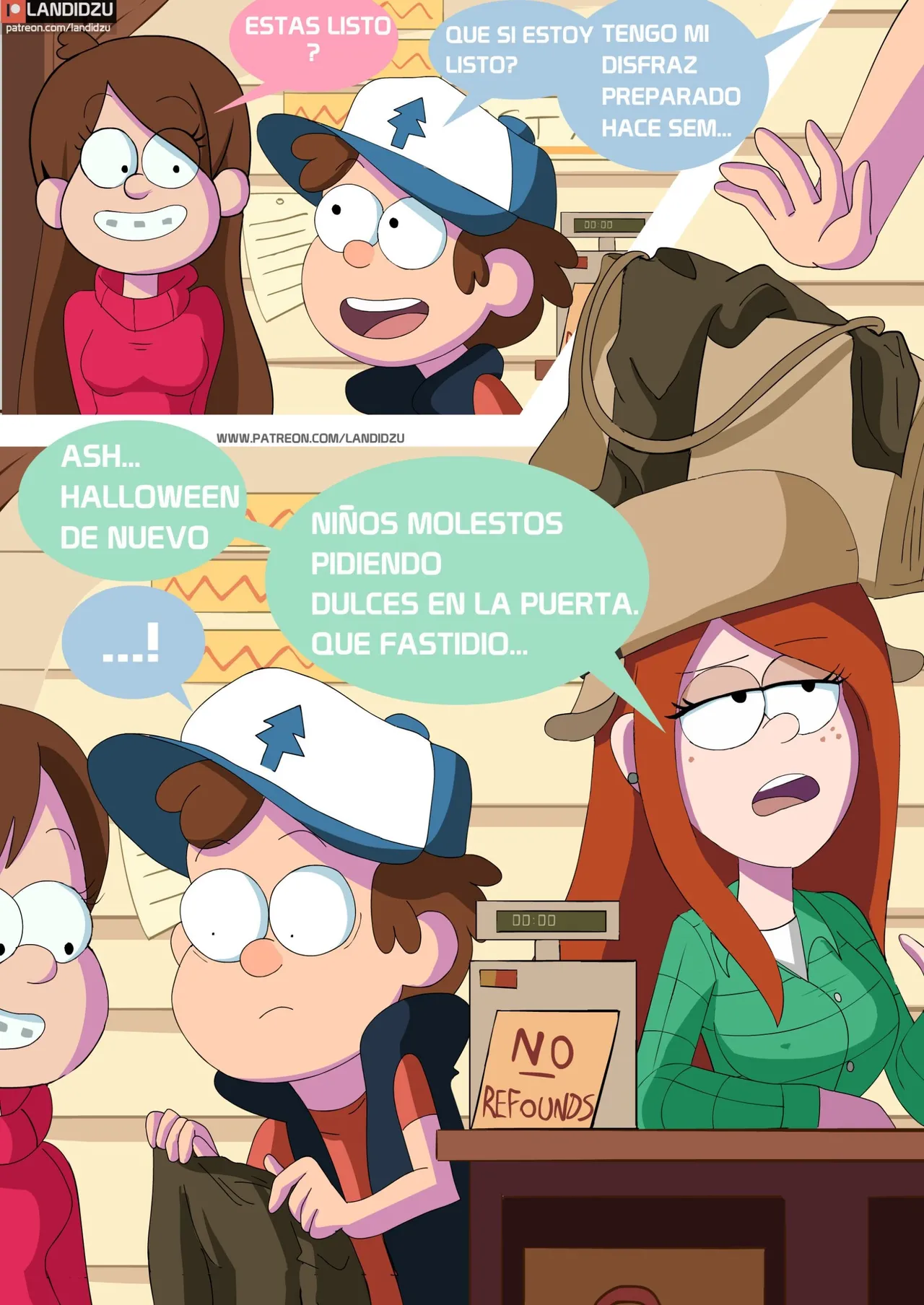 [Landidzu] Trick or Treat (Gravity Falls)