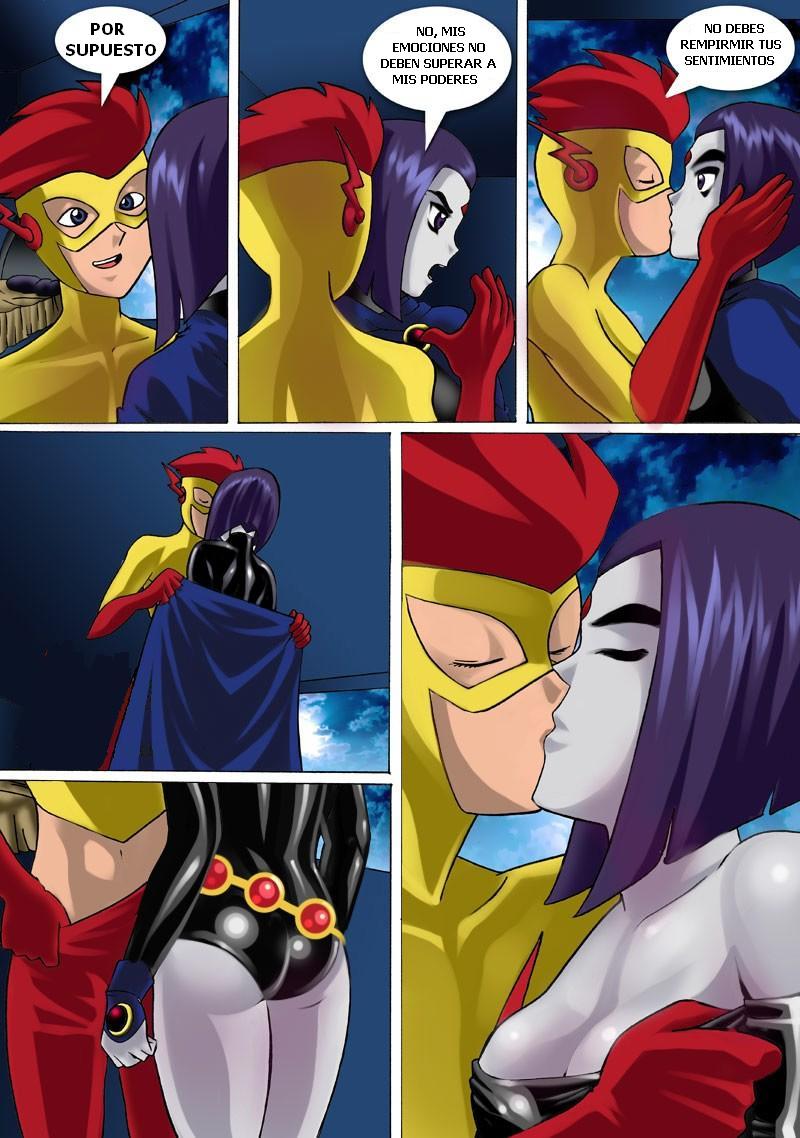 [Palcomix] Raven X Kid Flash (Teen Titans)