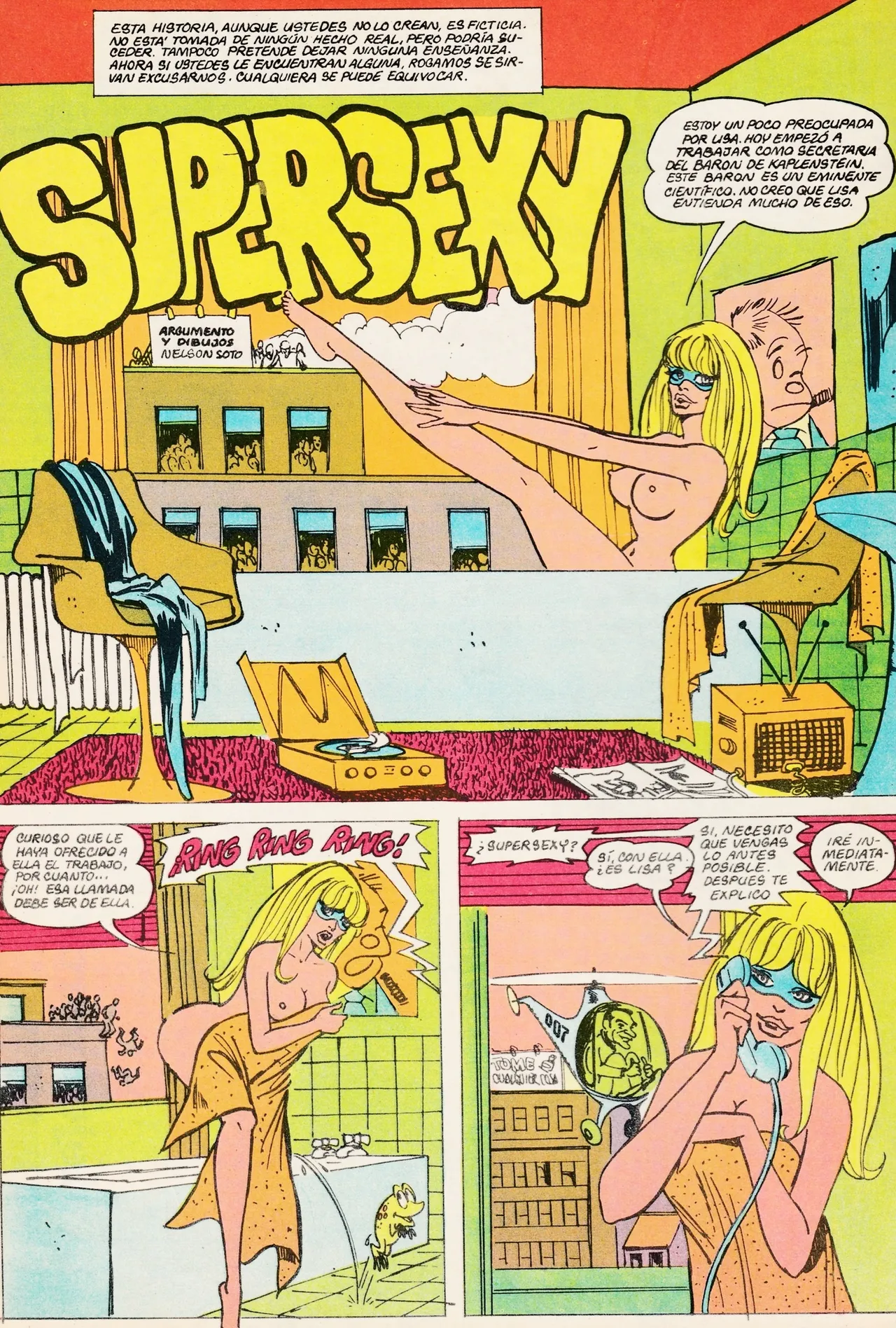 [Nelson Soto] Supersexy (Comic Porn)