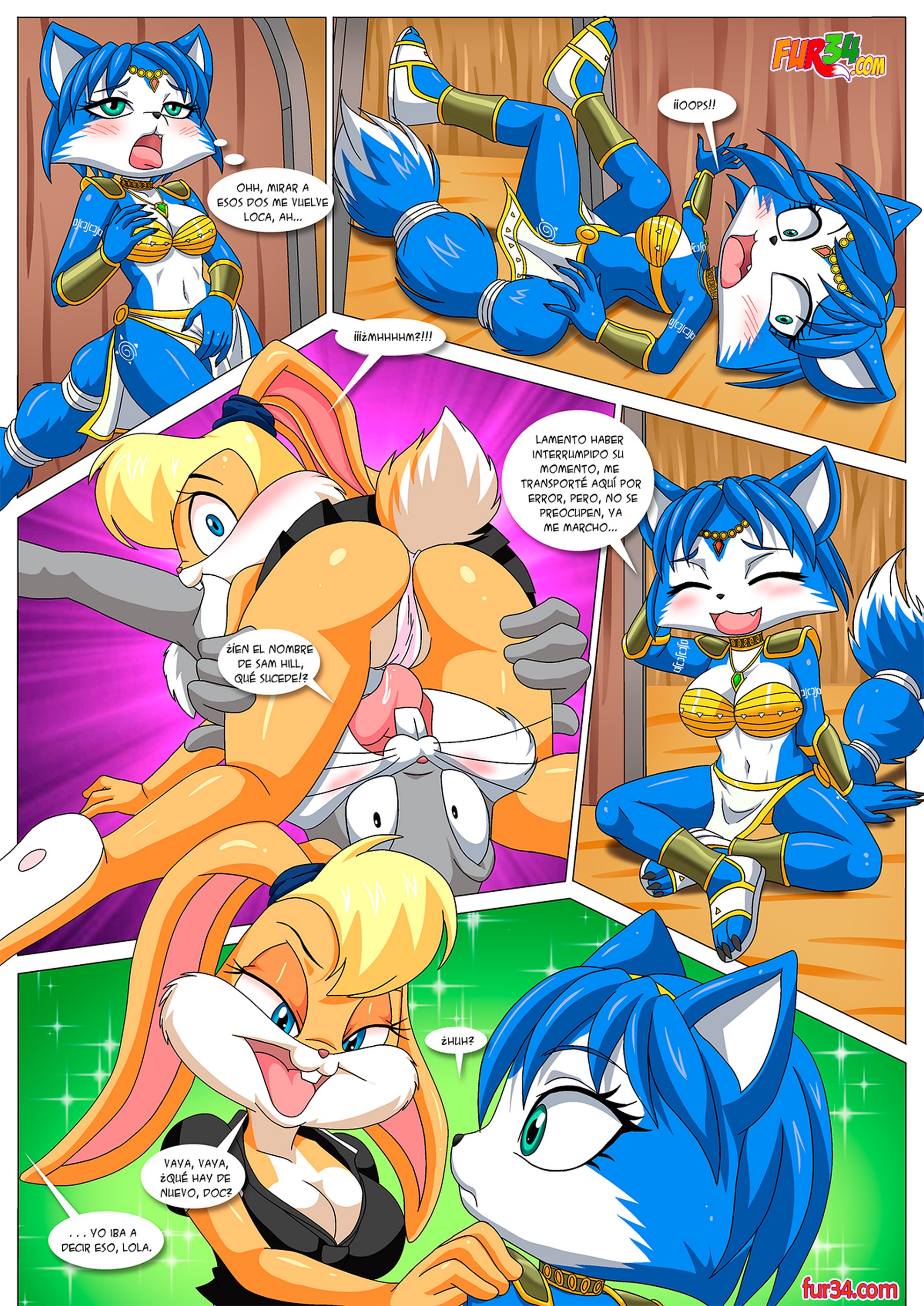 [Palcomix] Krystal’s Looney Love (Looney Tunes, Star Fox)