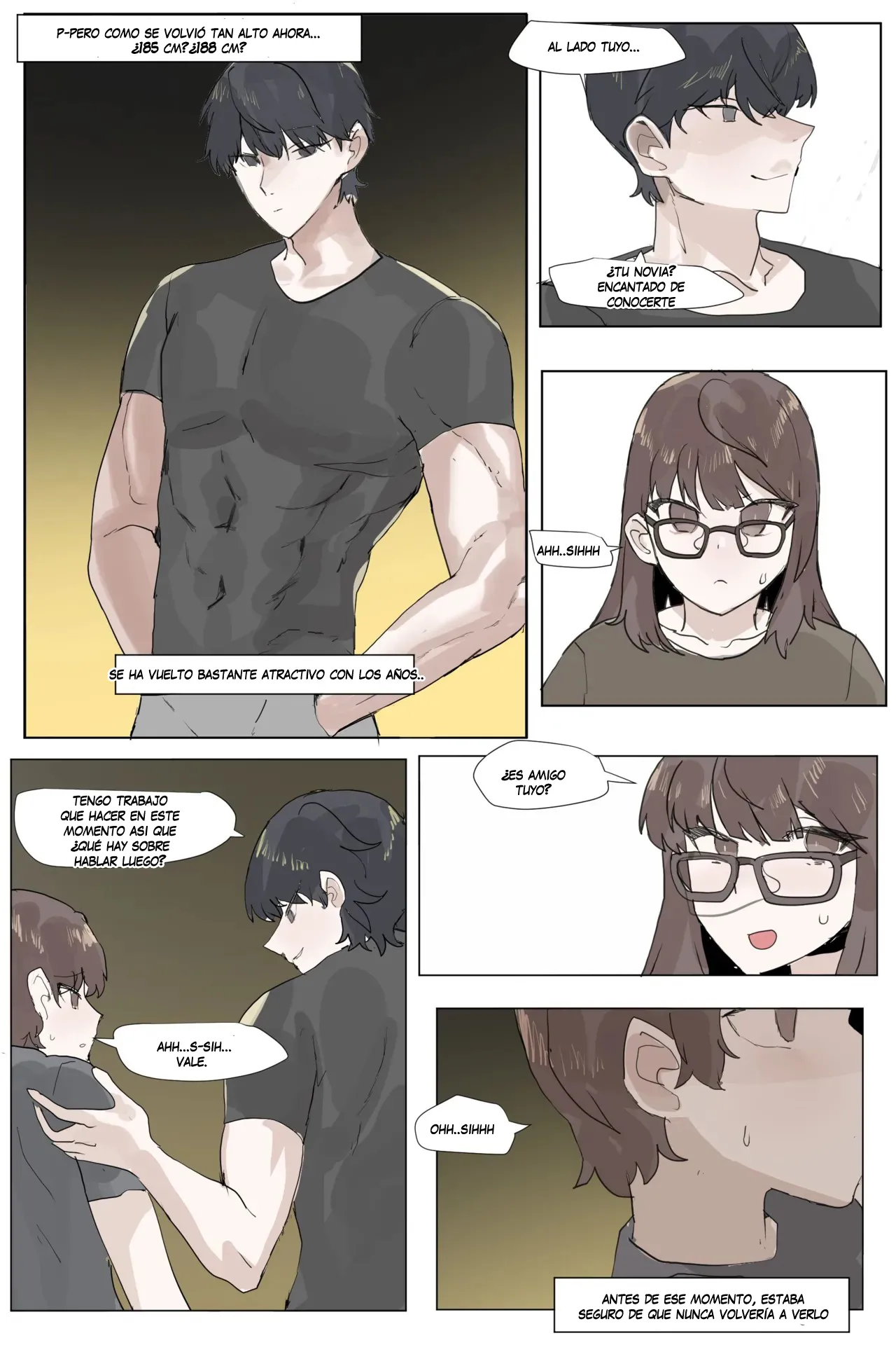 [k8on] Sokkubchinguleul NTR Danghaneun Manhwa | Un Manhwa Donde Mi Amiga De La Infancia Me Hace NTR (Hentai)