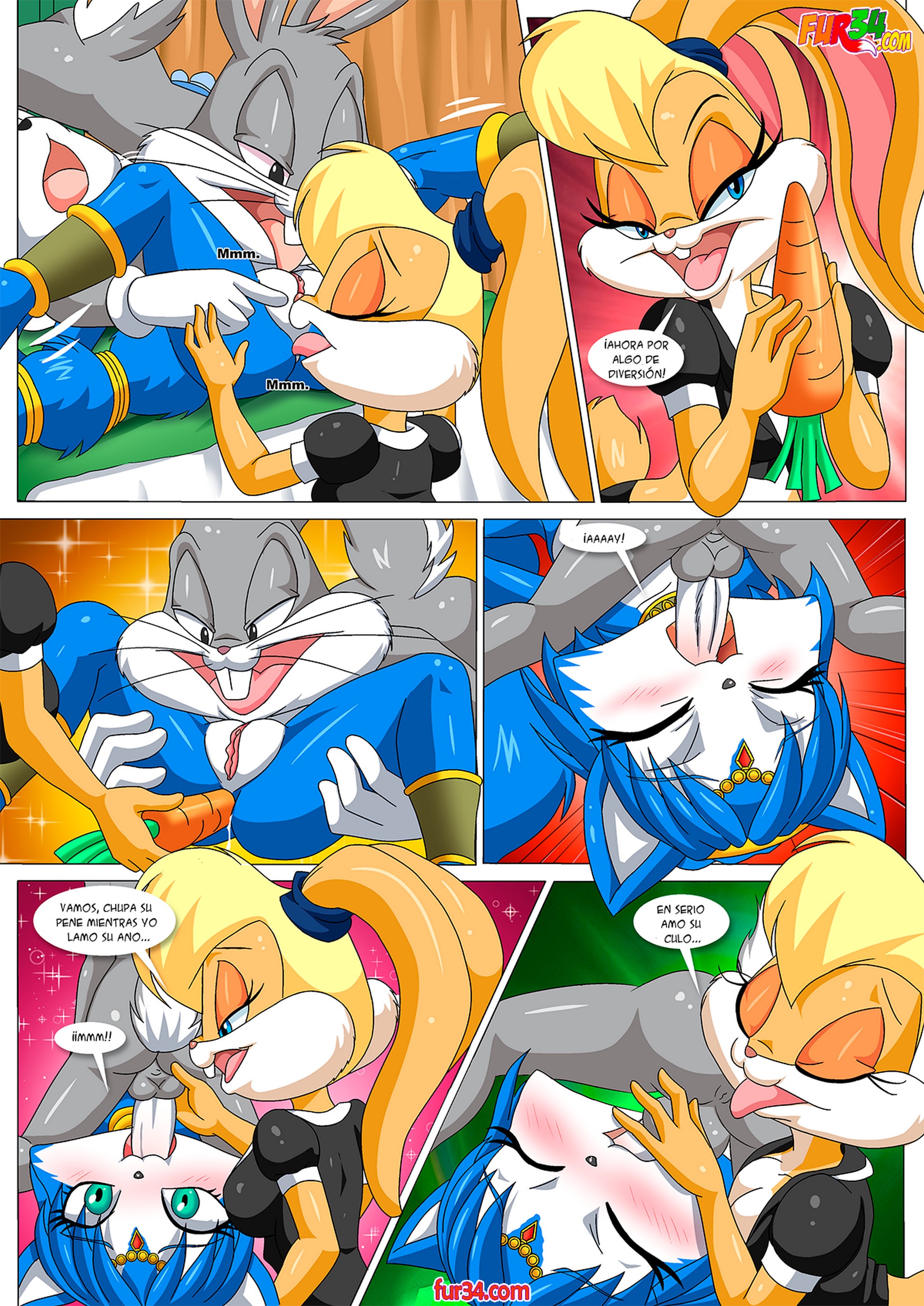 [Palcomix] Krystal’s Looney Love (Looney Tunes, Star Fox)