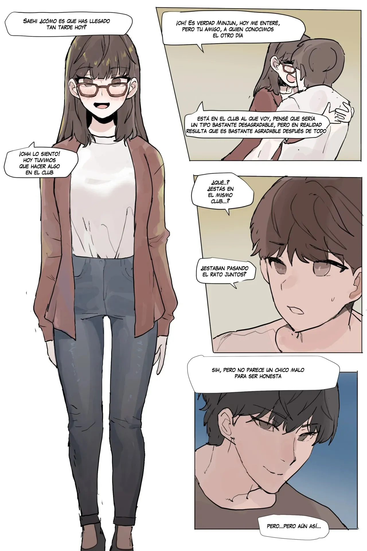 [k8on] Sokkubchinguleul NTR Danghaneun Manhwa | Un Manhwa Donde Mi Amiga De La Infancia Me Hace NTR (Hentai)