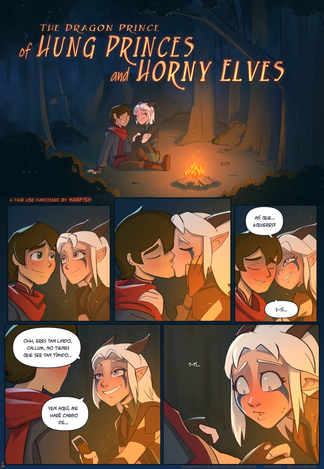 [Hagfish] Of Hung Princes and Horny Elves (The Dragon Prince)