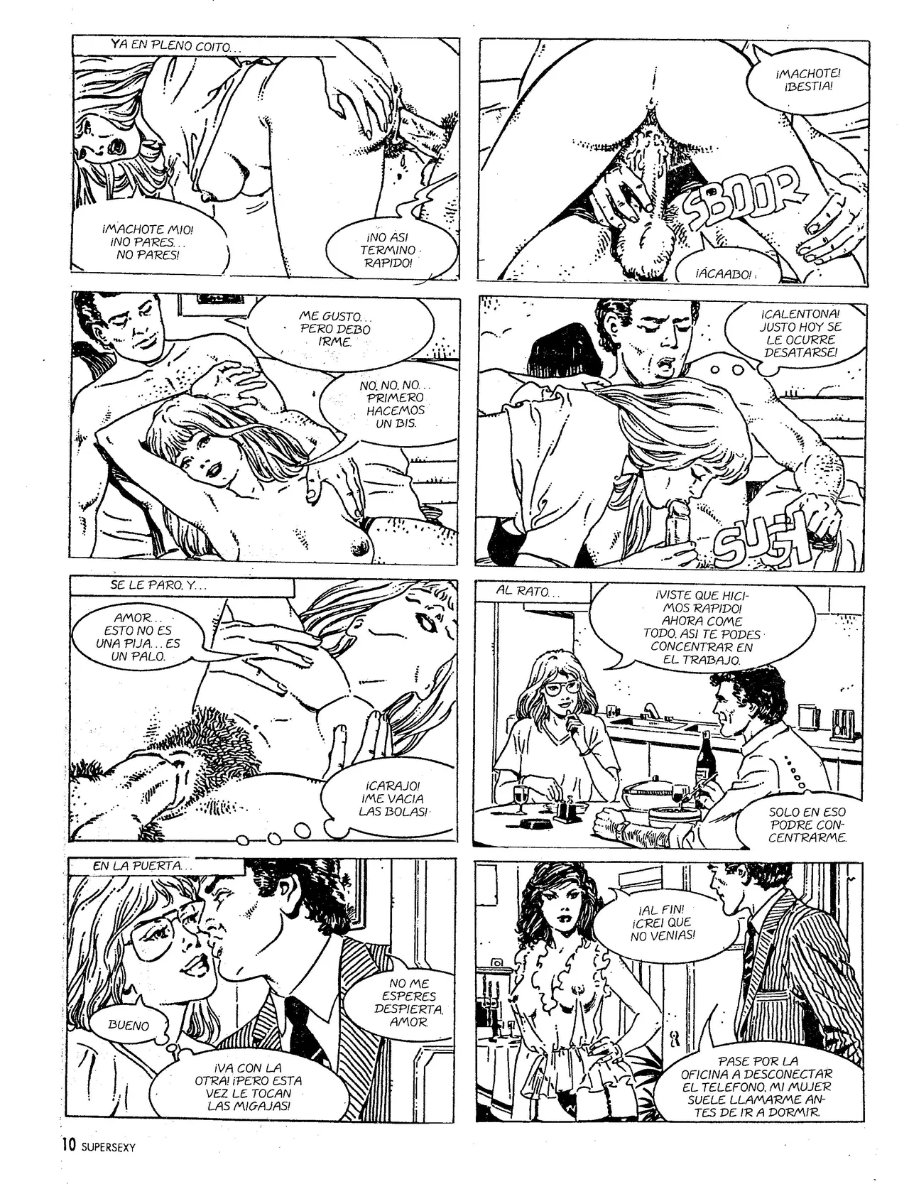 [Manara] SUPER SEXY no. 30 (Comic Porn)