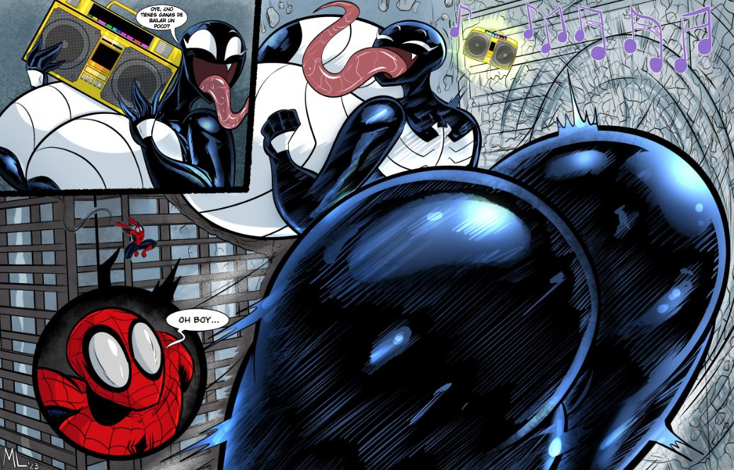 [Ameizing Lewds] Thicc-Venom (Spider-Man)