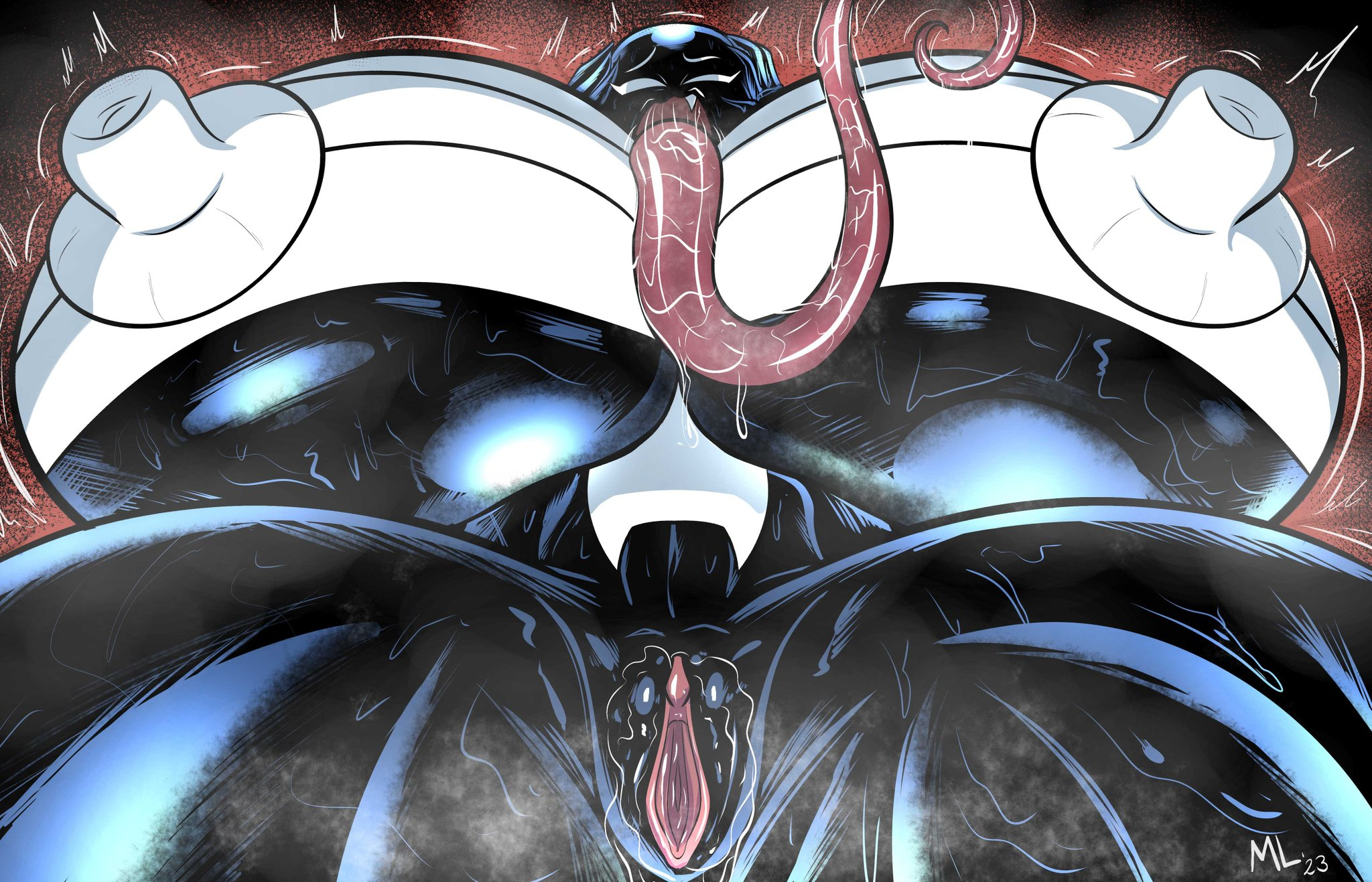 [Ameizing Lewds] Thicc-Venom (Spider-Man)