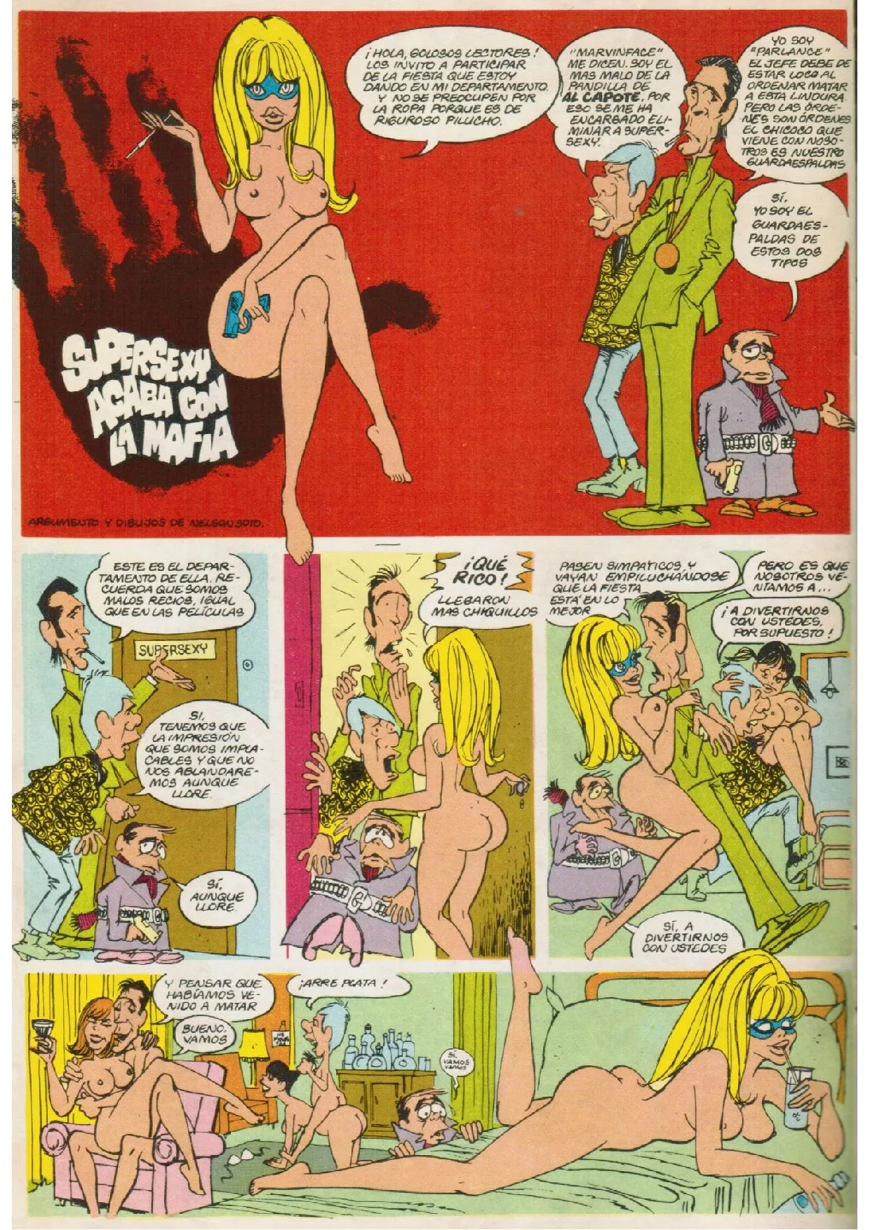 [Nelson Soto] Supersexy (Comic Porn)