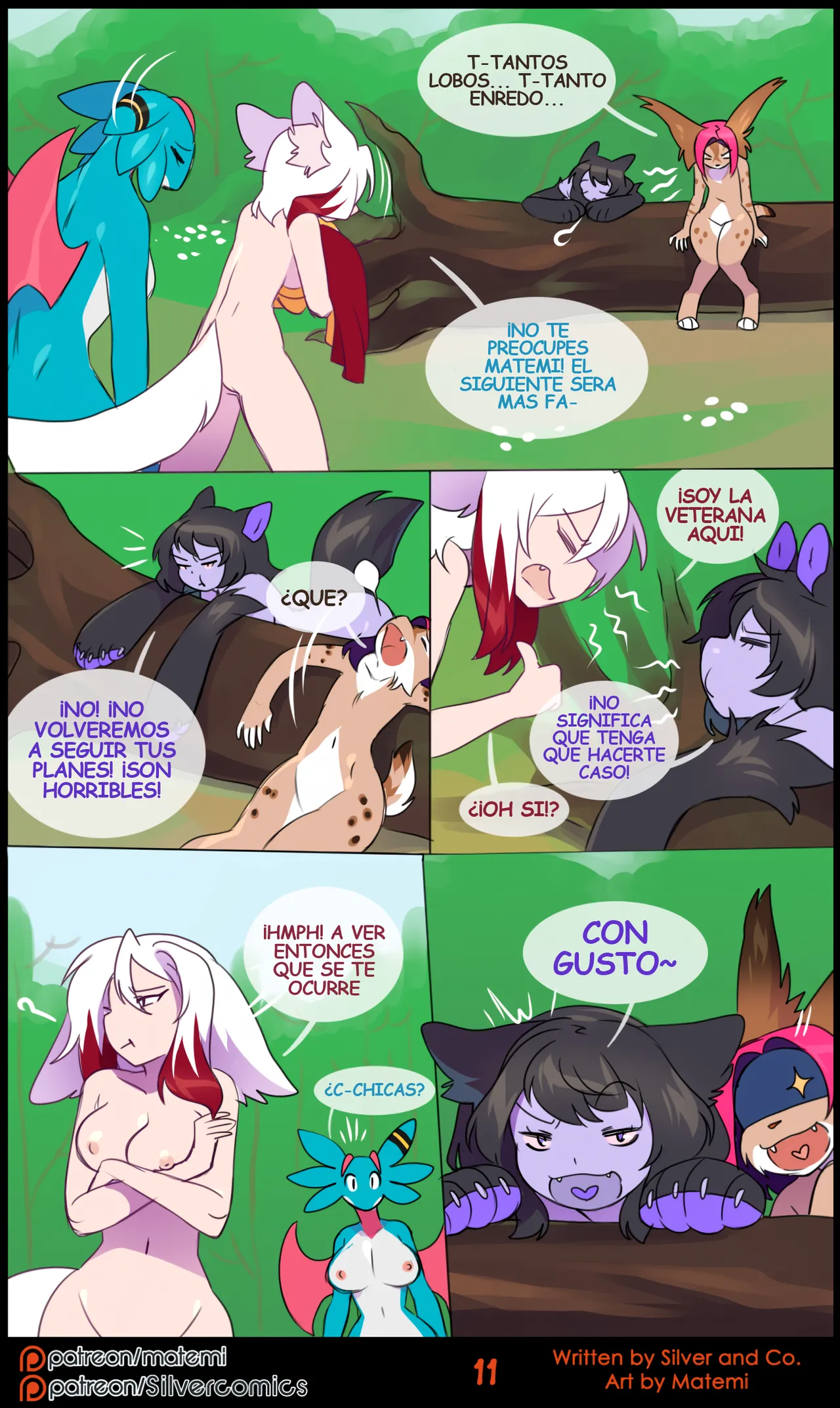 [Matemi] Girls Night In Part 2 (a Silver Soul DnD mini-comic)