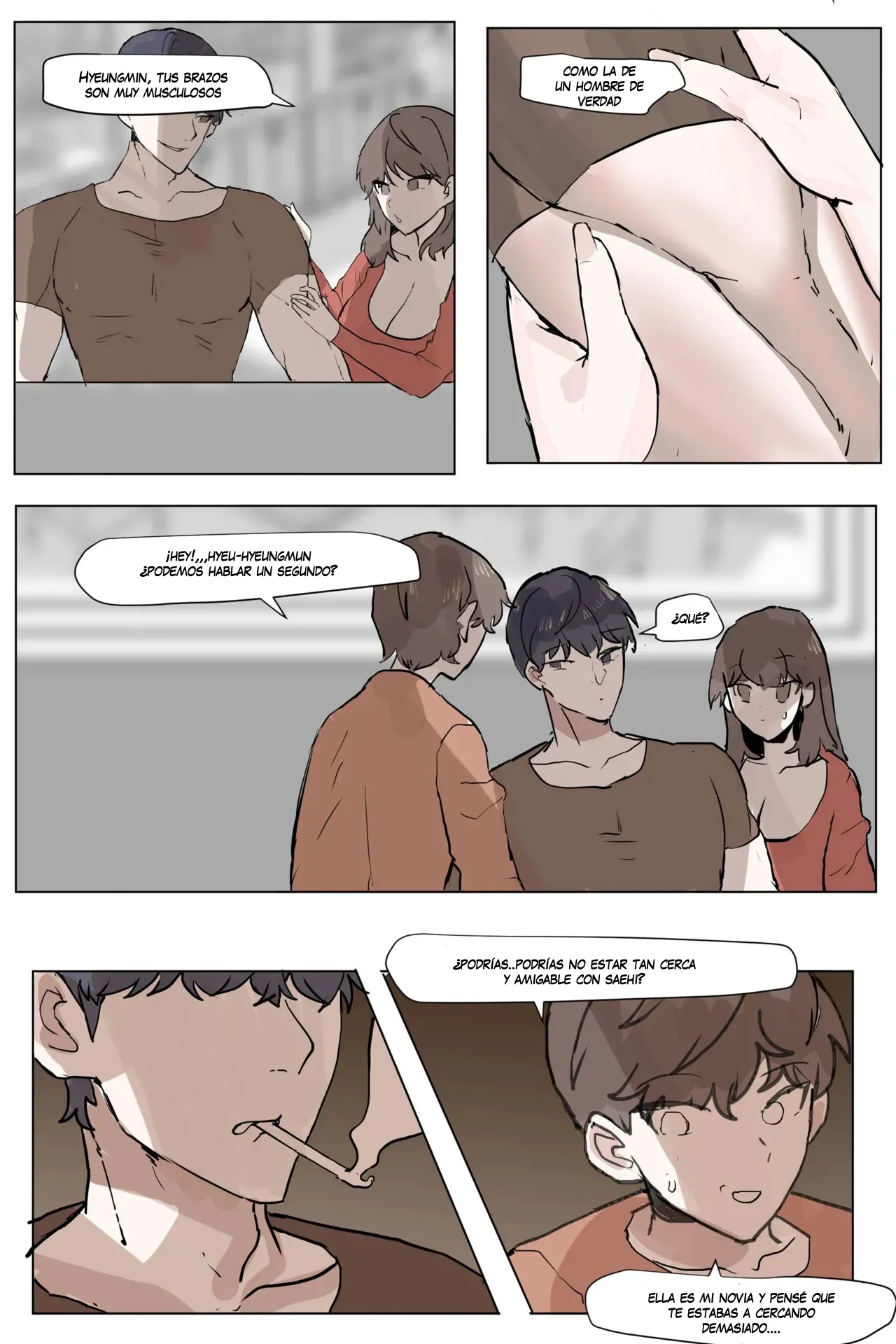 [k8on] Sokkubchinguleul NTR Danghaneun Manhwa | Un Manhwa Donde Mi Amiga De La Infancia Me Hace NTR (Hentai)