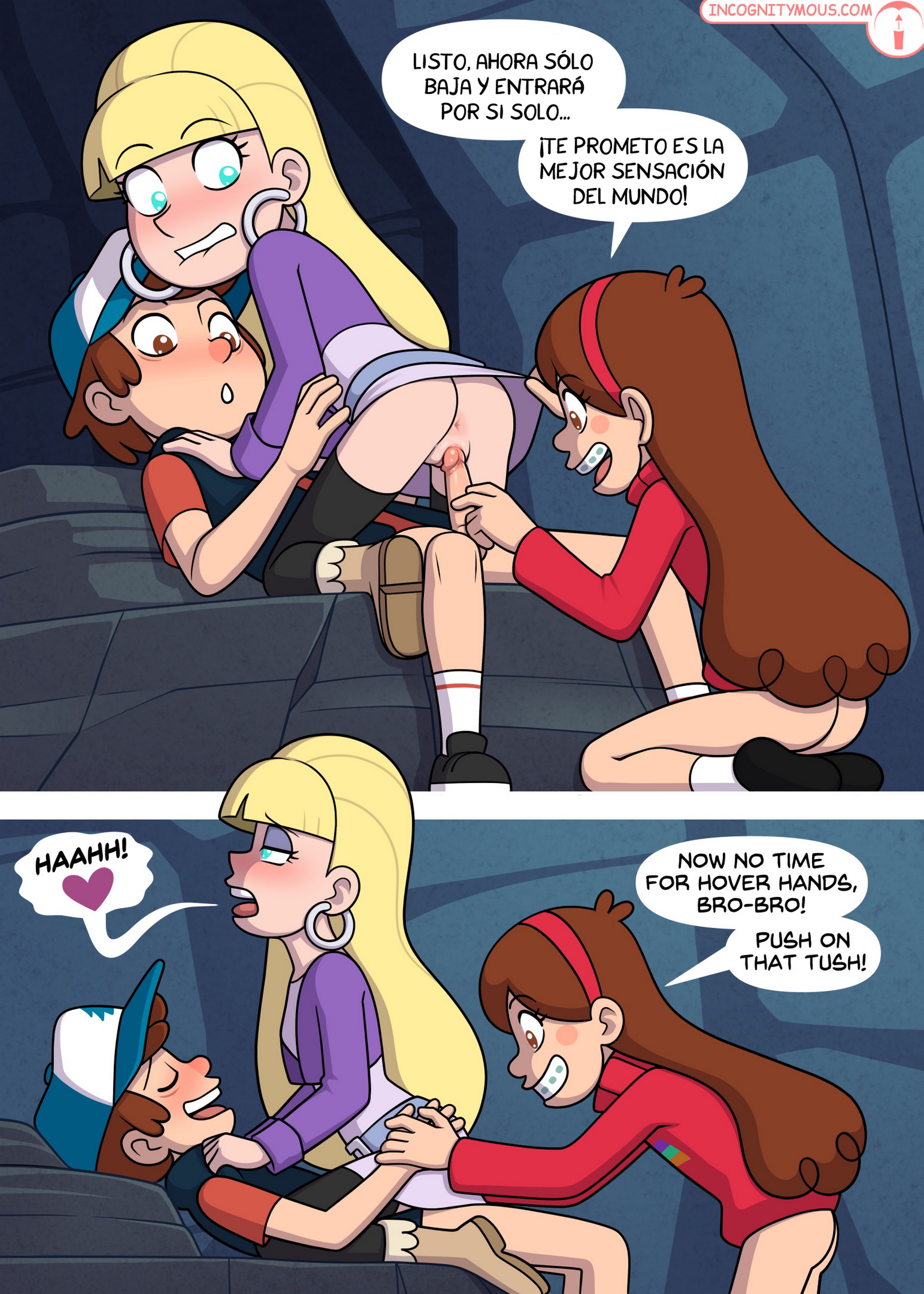 [Incongnytimous] Gravity Falls (Comic Porn)