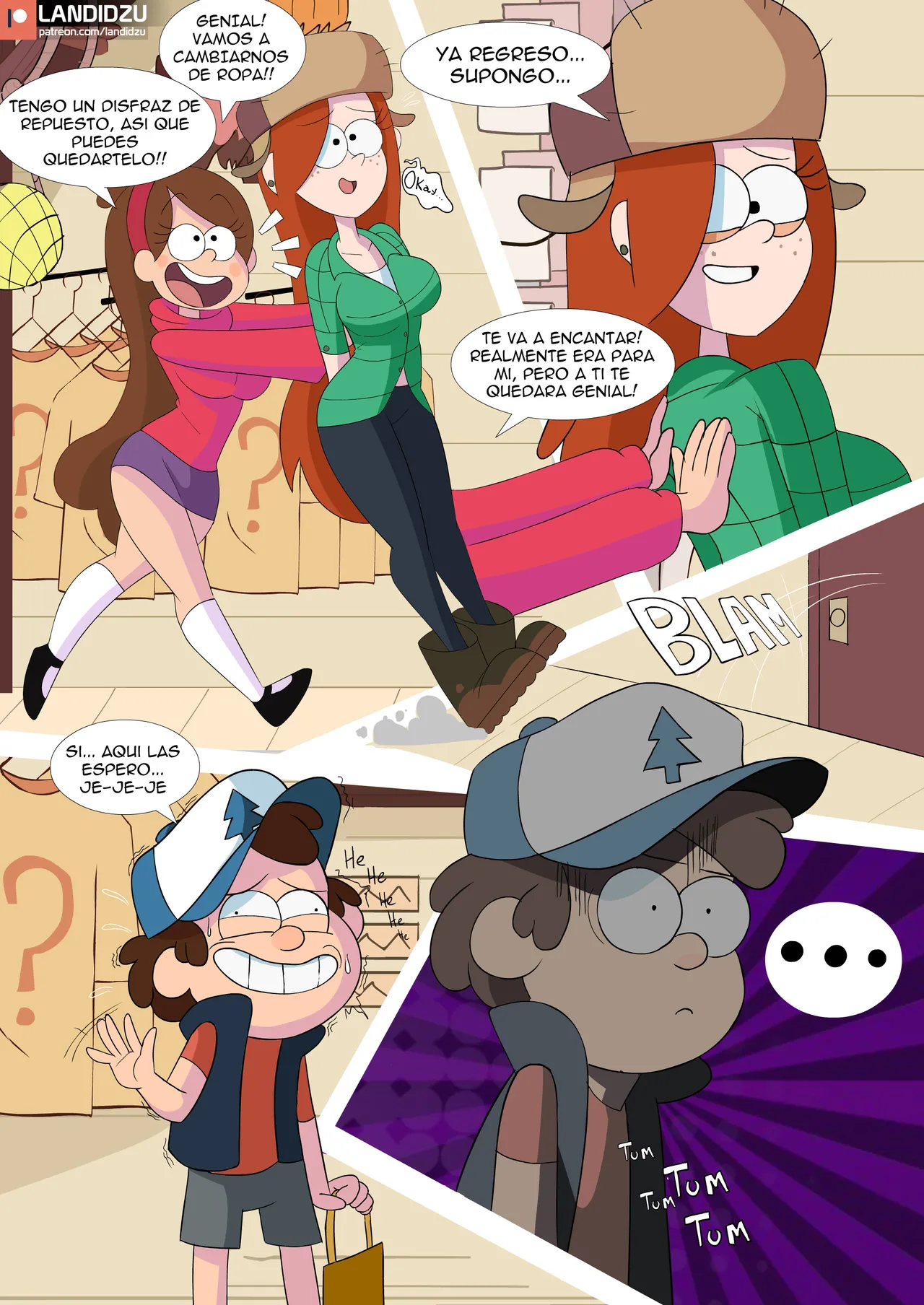 [Landidzu] Trick or Treat (Gravity Falls)