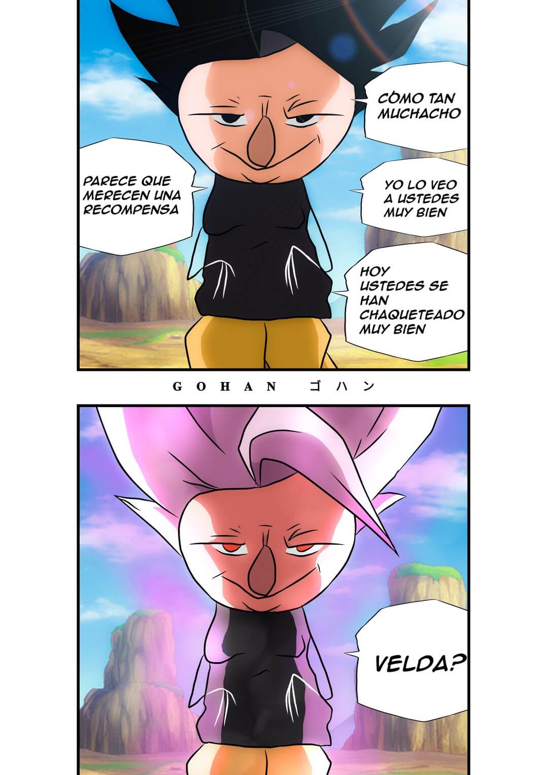 [Gohan] Temporary Sex Distortion (Dragon Ball)