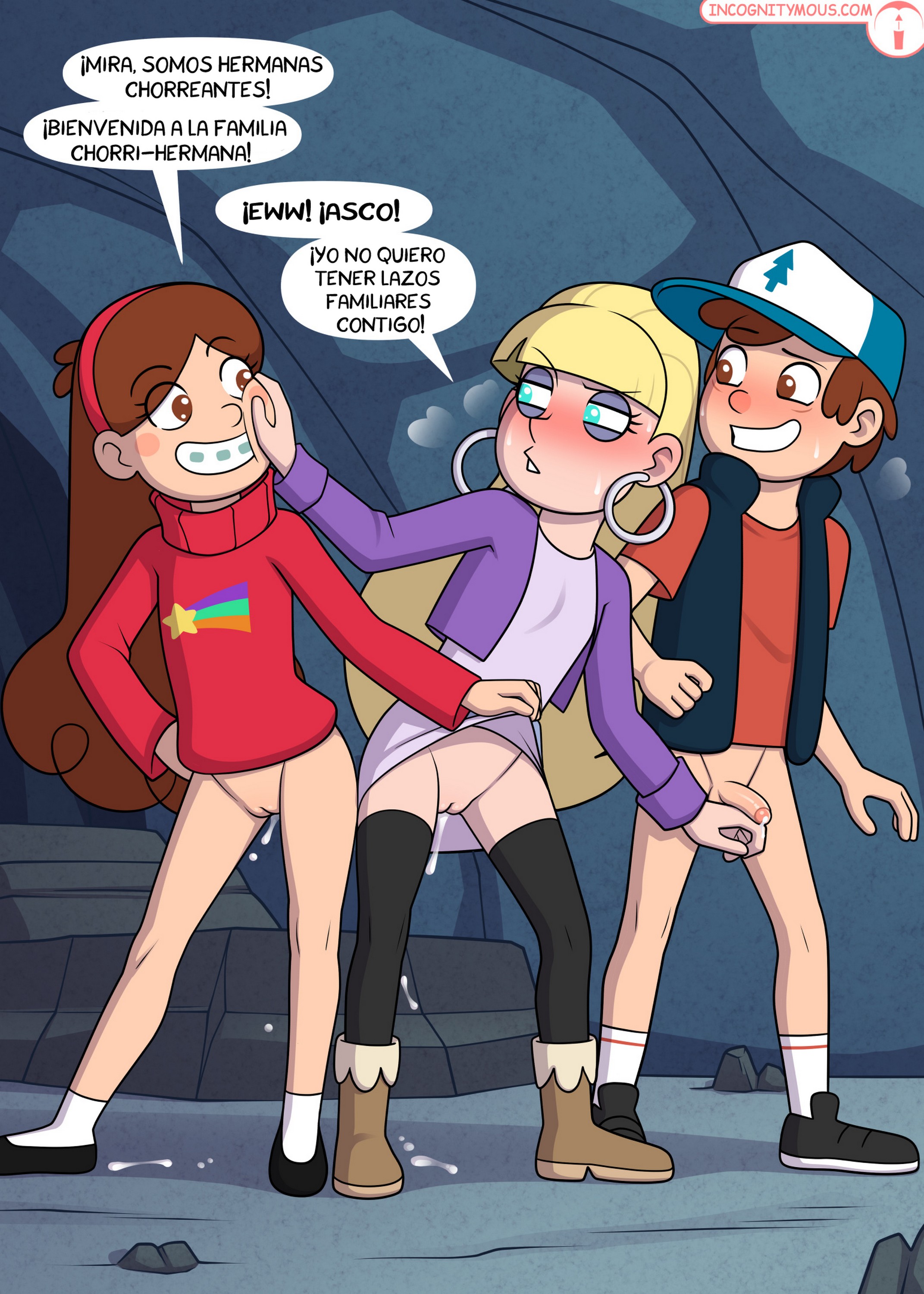 [Incongnytimous] Gravity Falls (Comic Porn)