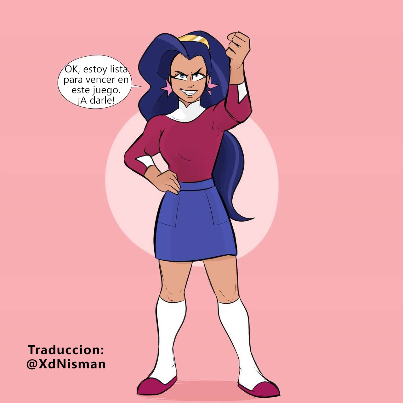 [Damnvlado] Dc Superhero girls strip game (DC Superhero girls)