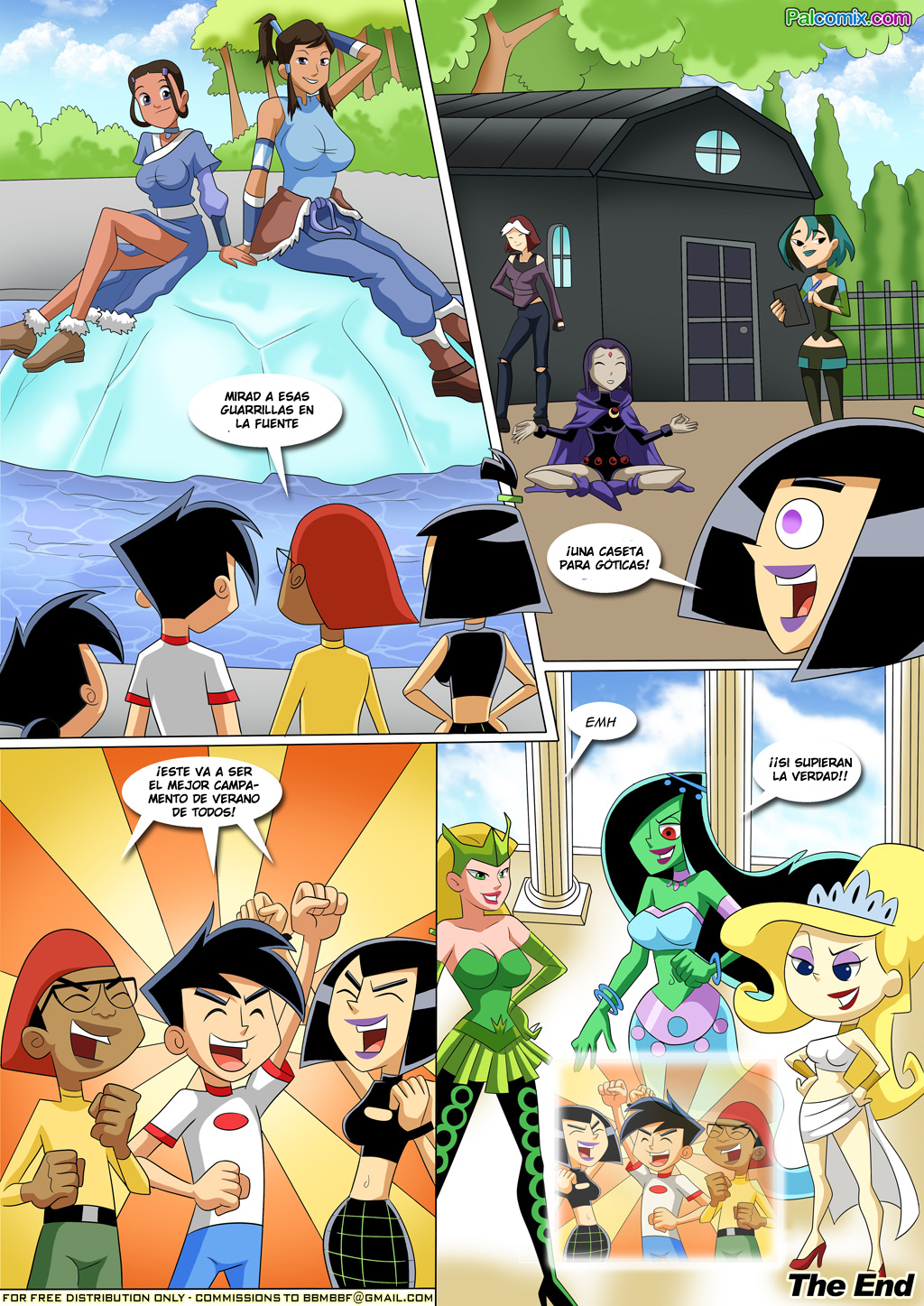 [Palcomix] Campamento Woody (Danny Phantom)