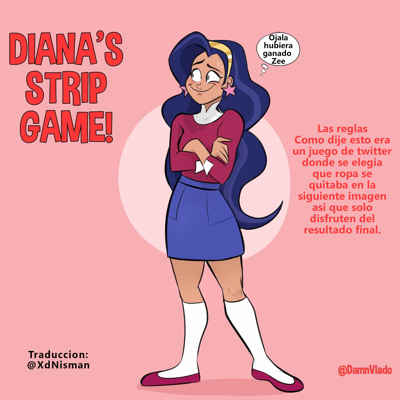 [Damnvlado] Dc Superhero girls strip game (DC Superhero girls)