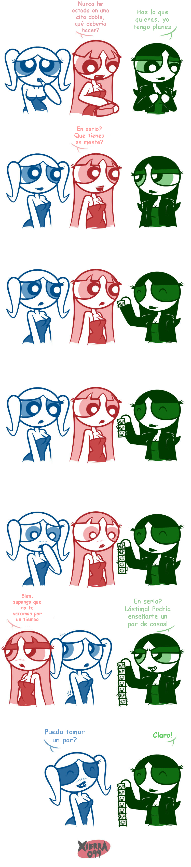 [Xierra099] PPG Strips (The PowerPuff Girls)