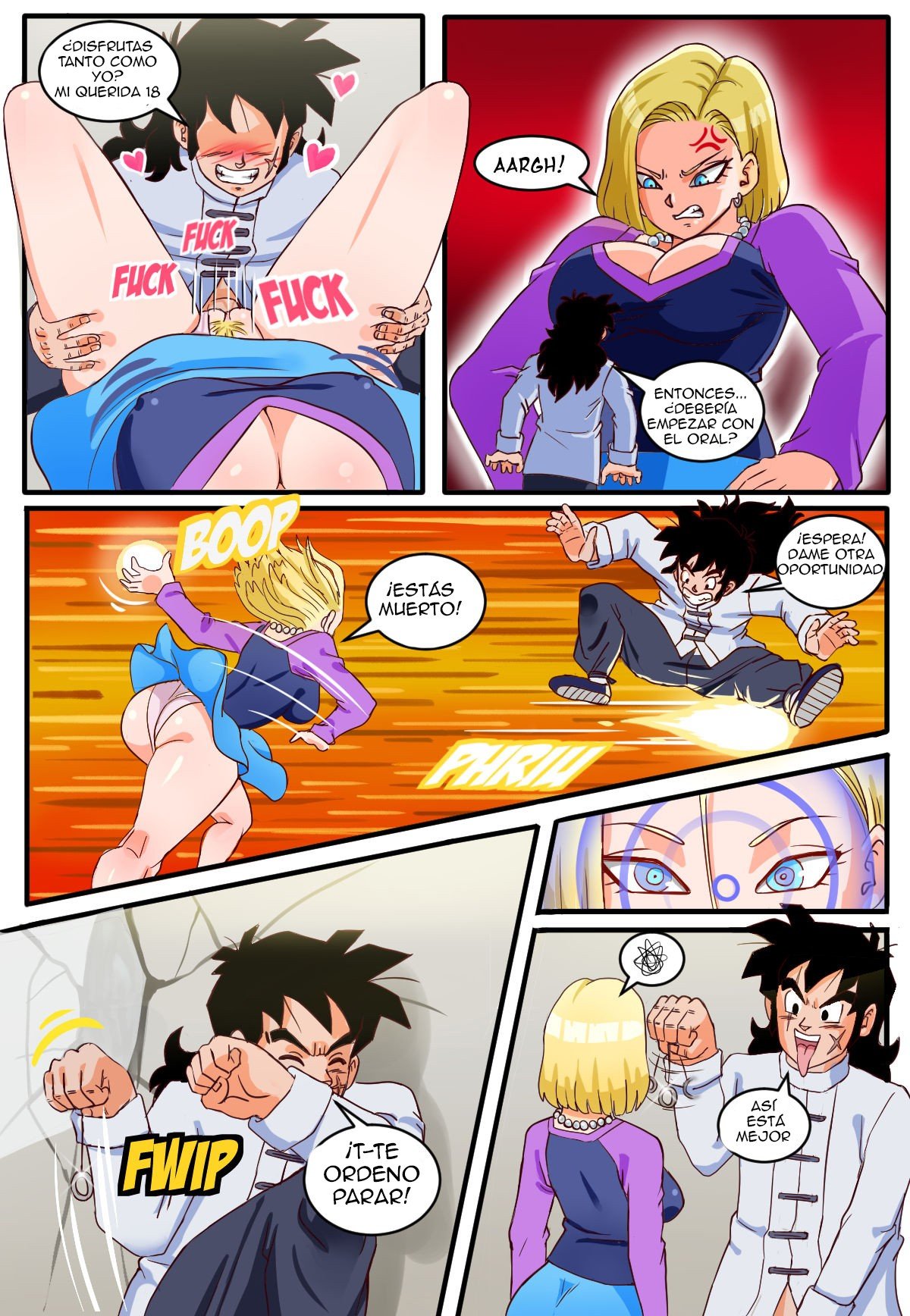 [Pink Pawg] 18 is a SERVANT (Dragon Ball Z)