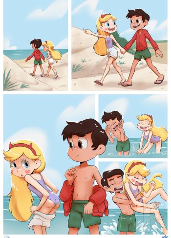 [Nyoronyan] Beach Day (Star vs the Forces of Evil)