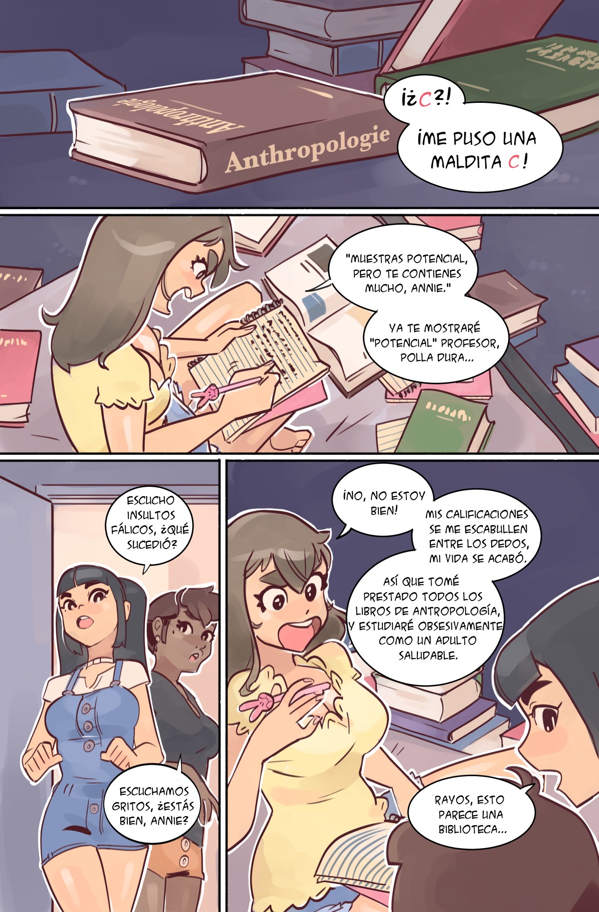 [Line] Study Brake (Comic Porn)