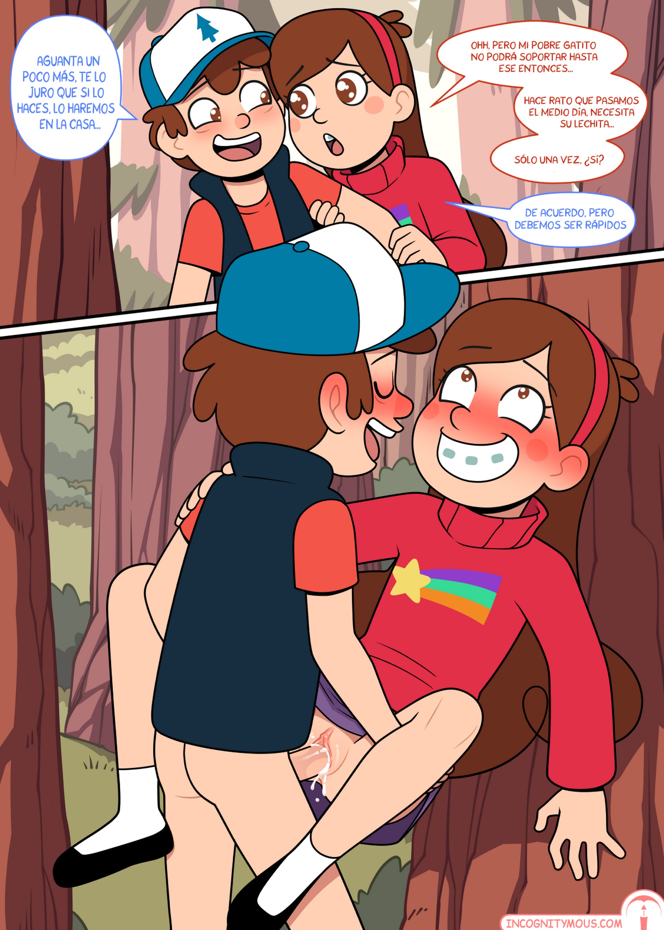 [Incongnytimous] Gravity Falls (Comic Porn)