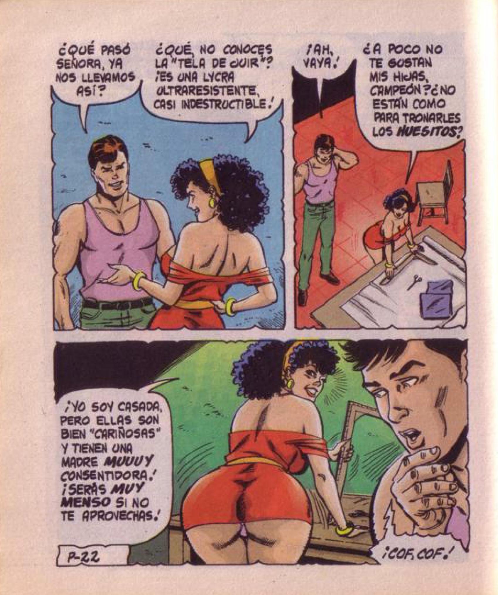 [Comics Mexicanos] Luchas Calientes 002