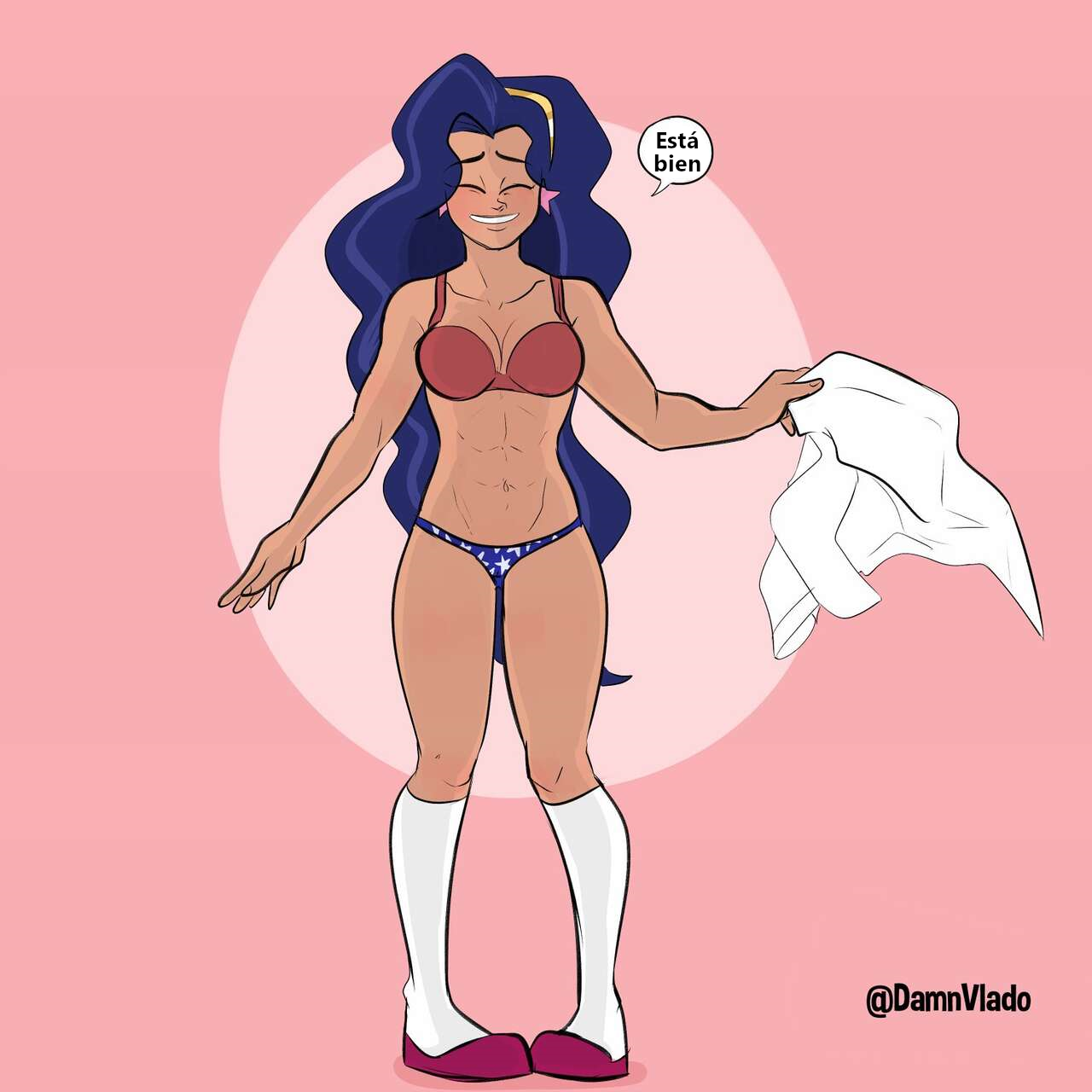 [Damnvlado] Dc Superhero girls strip game (DC Superhero girls)