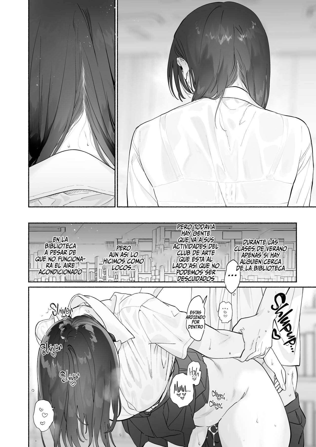 [Yuzuha] Addicted to Sex With a Taciturn Library Committee Member 2 (Doujinshi)