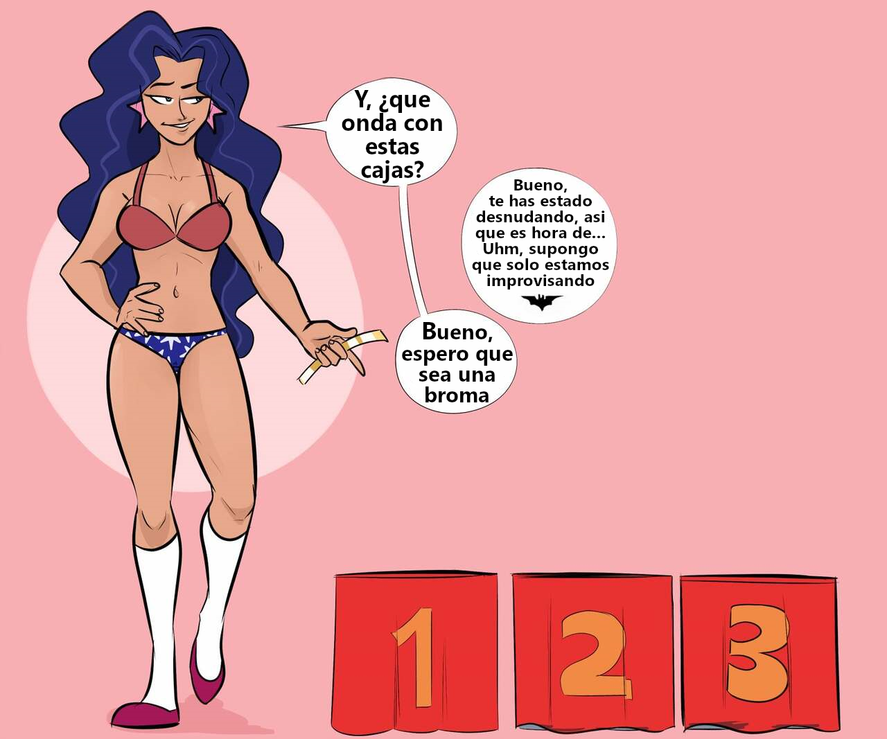 [Damnvlado] Dc Superhero girls strip game (DC Superhero girls)