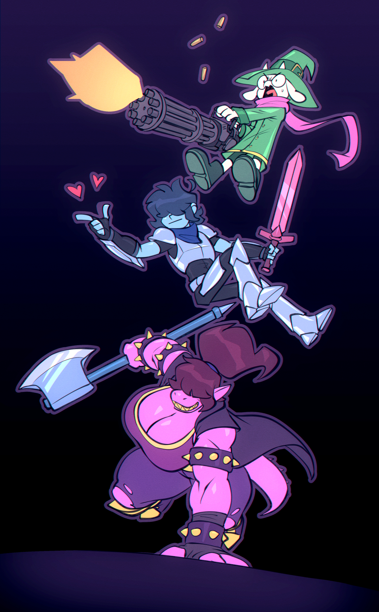 [BigDad] Kris & Susie (Deltarune)