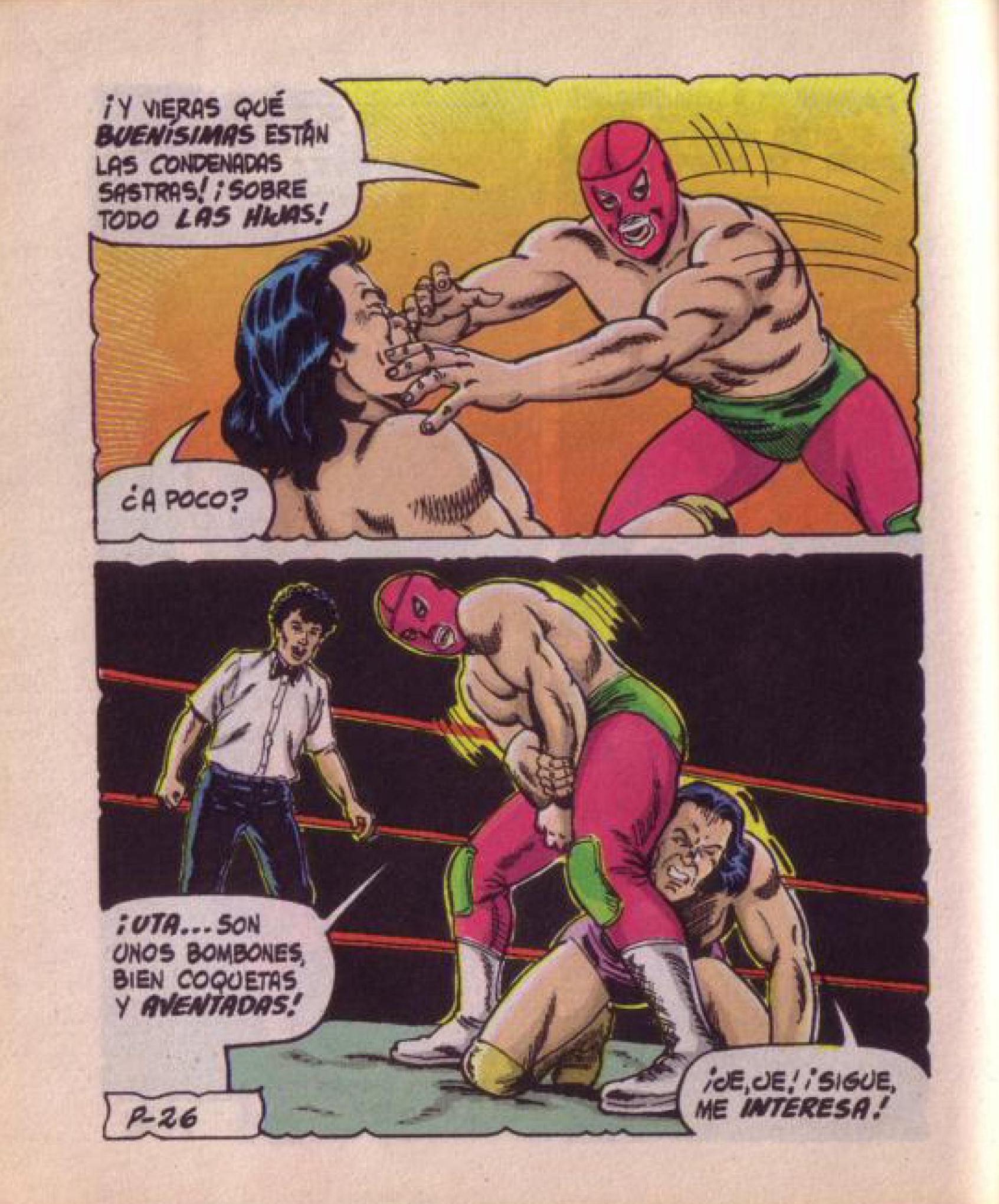 [Comics Mexicanos] Luchas Calientes 002