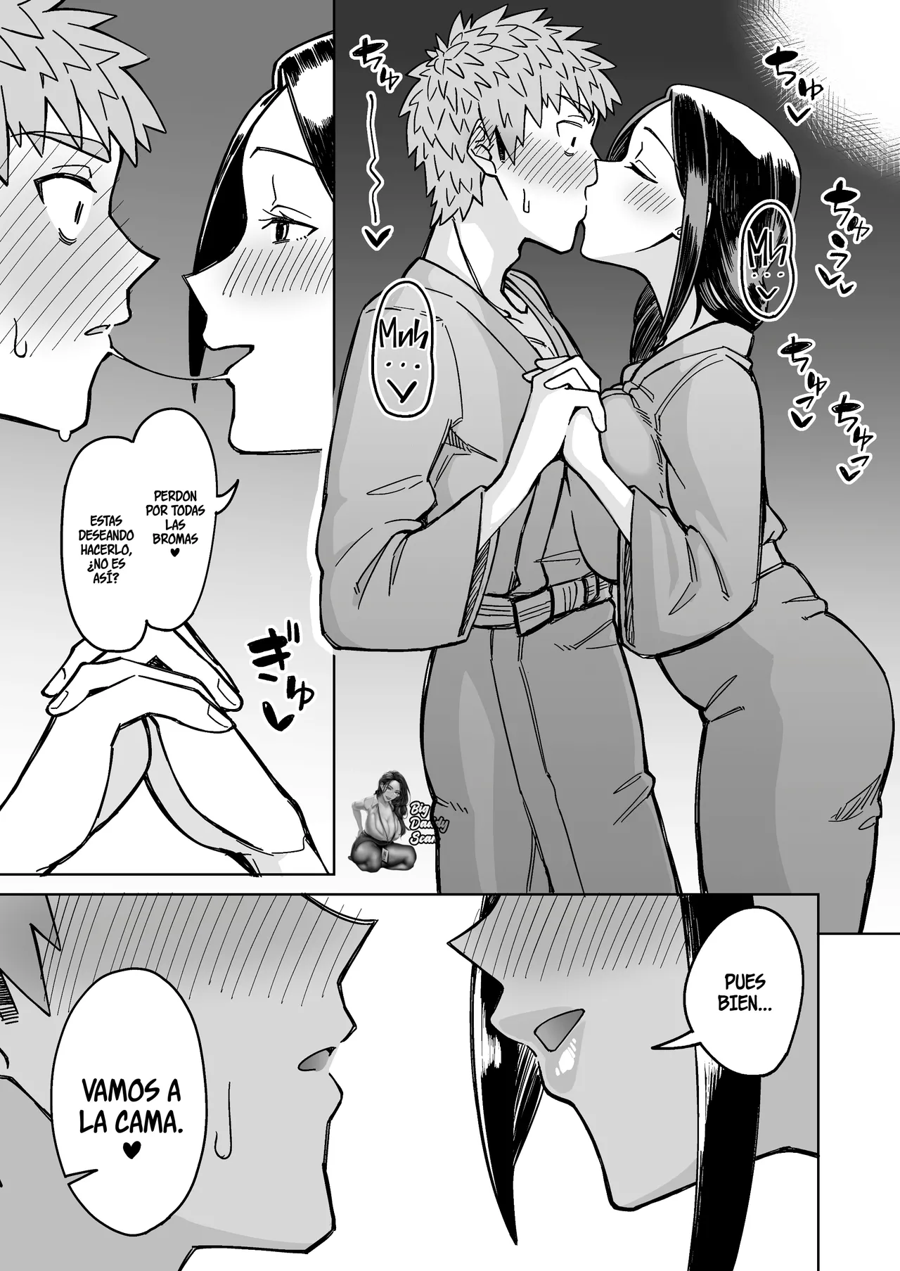 [DOGTAG (Akutenkou)] Hatsukoi no Hito wa, Tomodachi no Mama. | Mi Primer Amor Es La Mamá De Mi Amigo (Doujin Hentai)