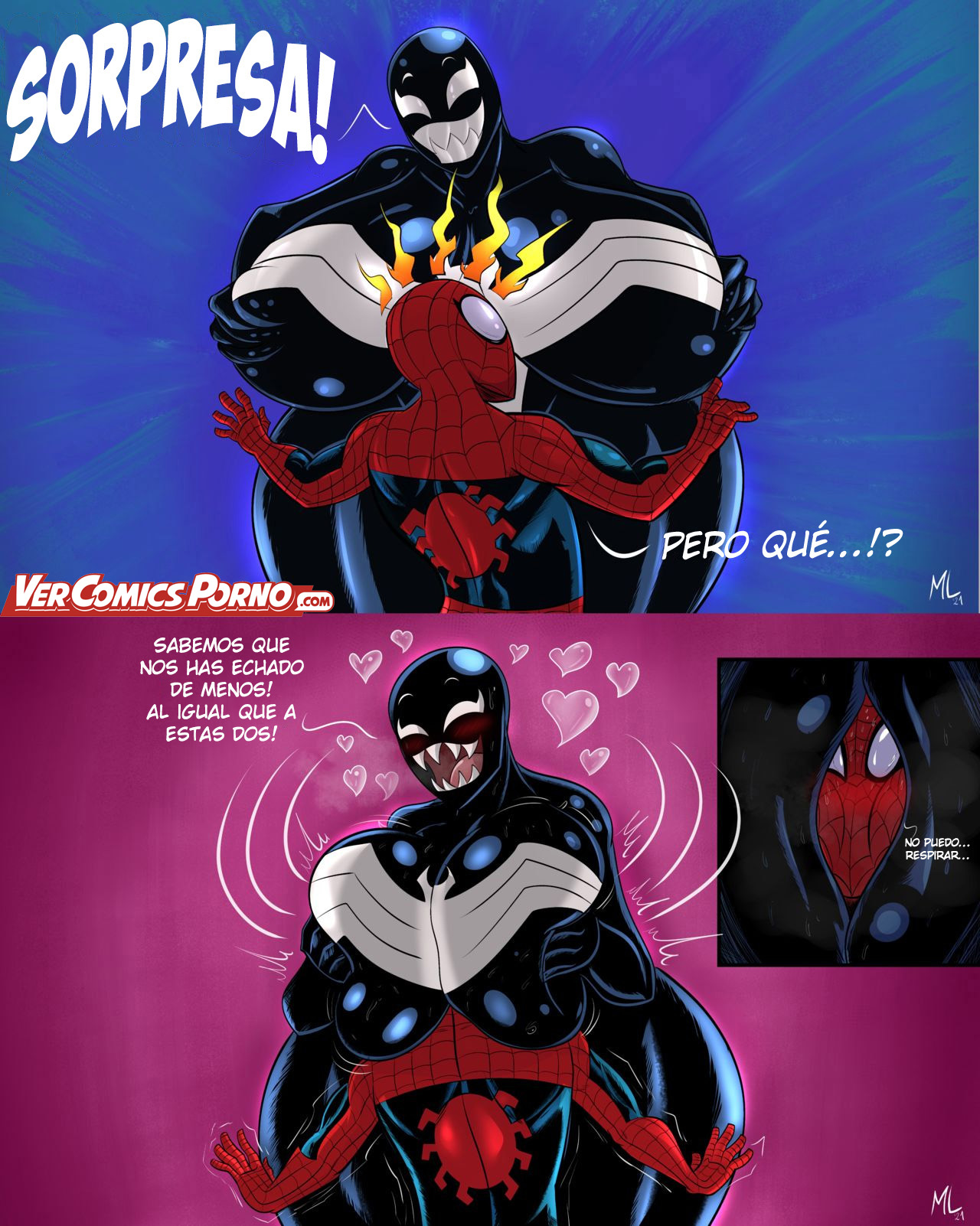 [Ameizing Lewds] Thicc-Venom (Spider-Man)