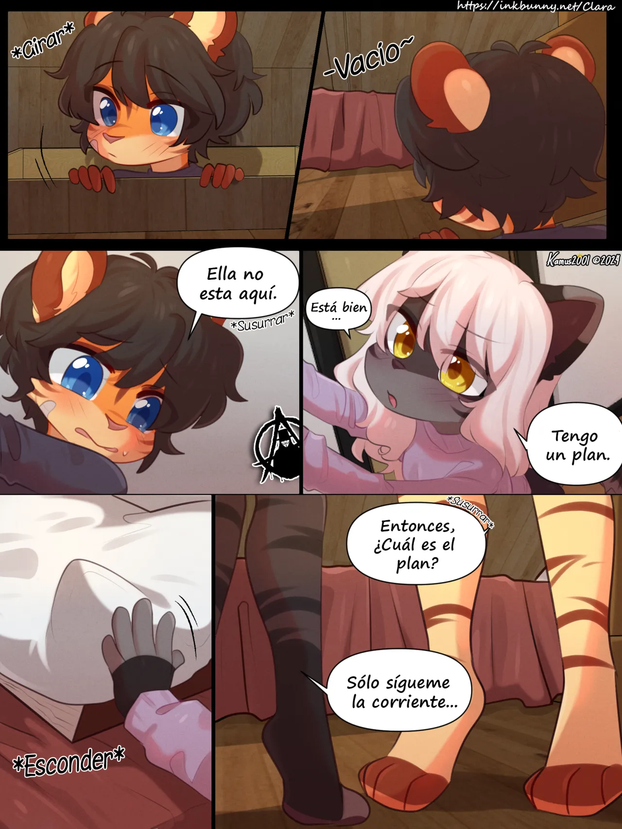 [ClaraLaine] The Ghost in my Attic 3 (Furry Porn)