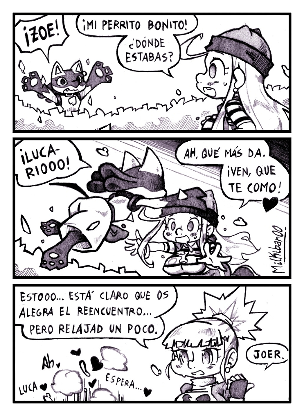 [Milkibar00] Cuidame al Lucario 2 (Digimon- Pokémon)