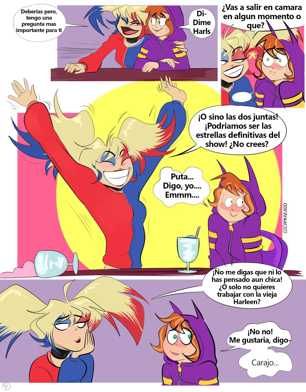 [Damnvlado] Dc Superhero girls strip game (DC Superhero girls)