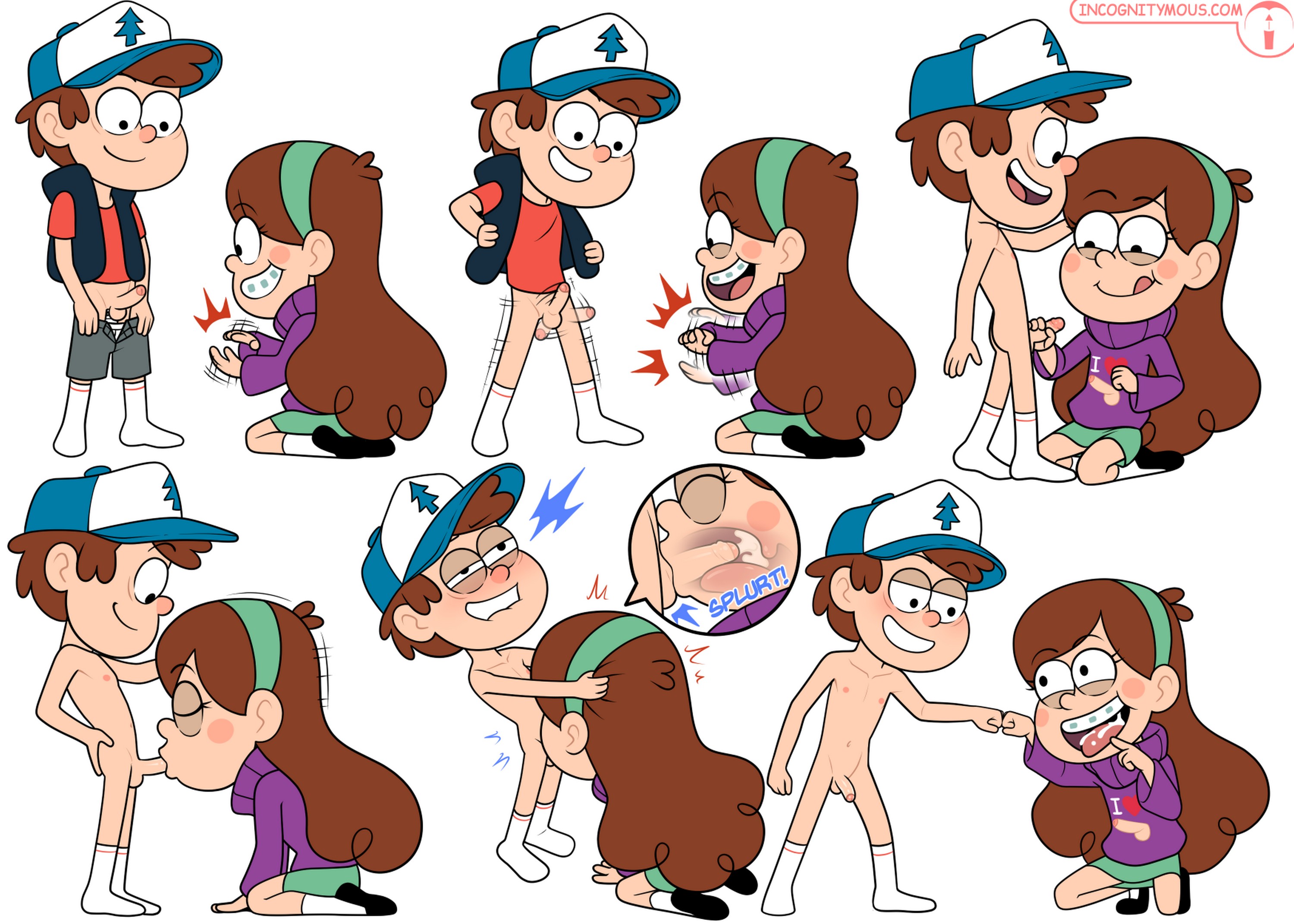 [Incongnytimous] Gravity Falls (Comic Porn)