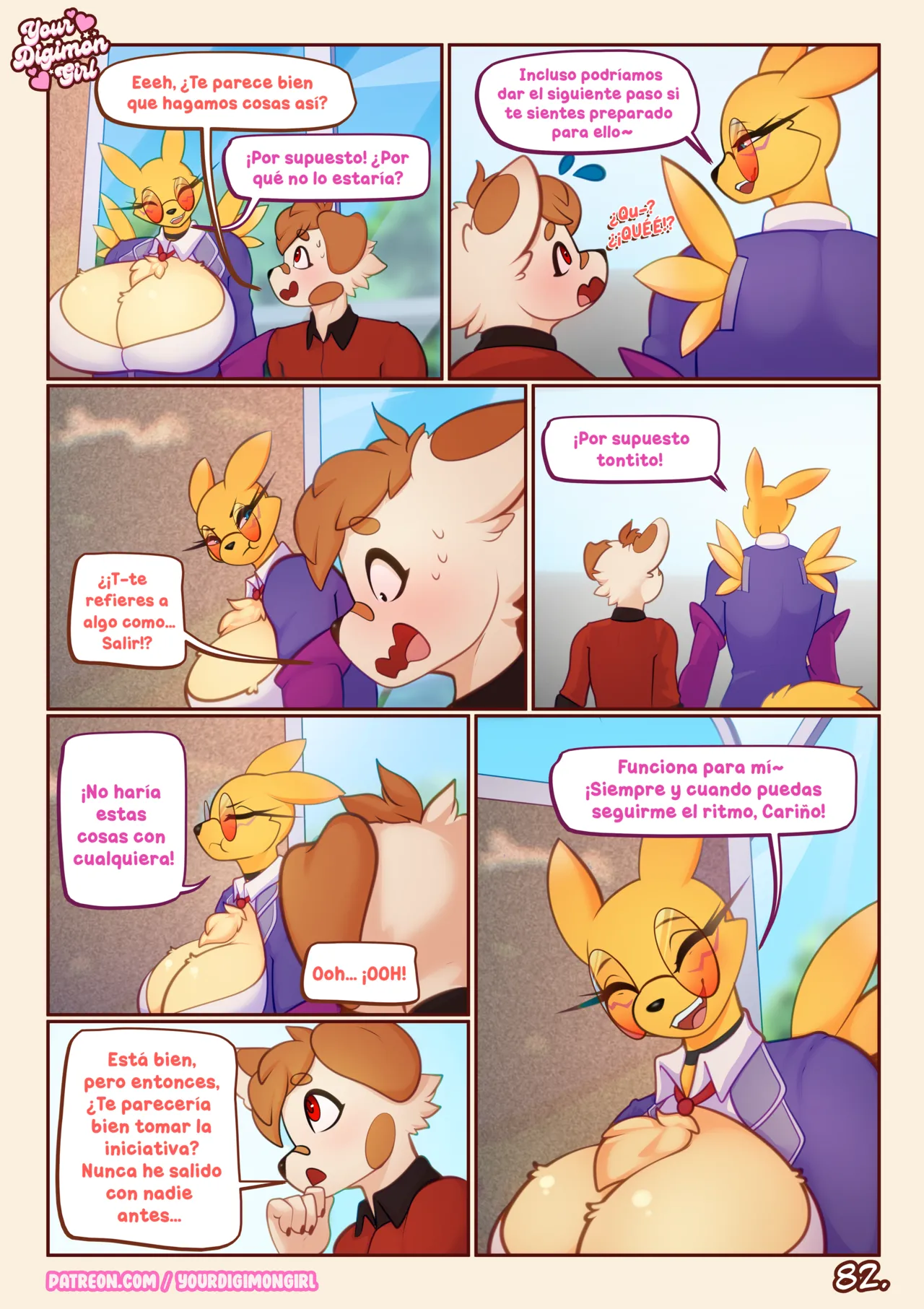 [YourDigimonGirl] How 2 hide your Renamon (Digimon Porn)