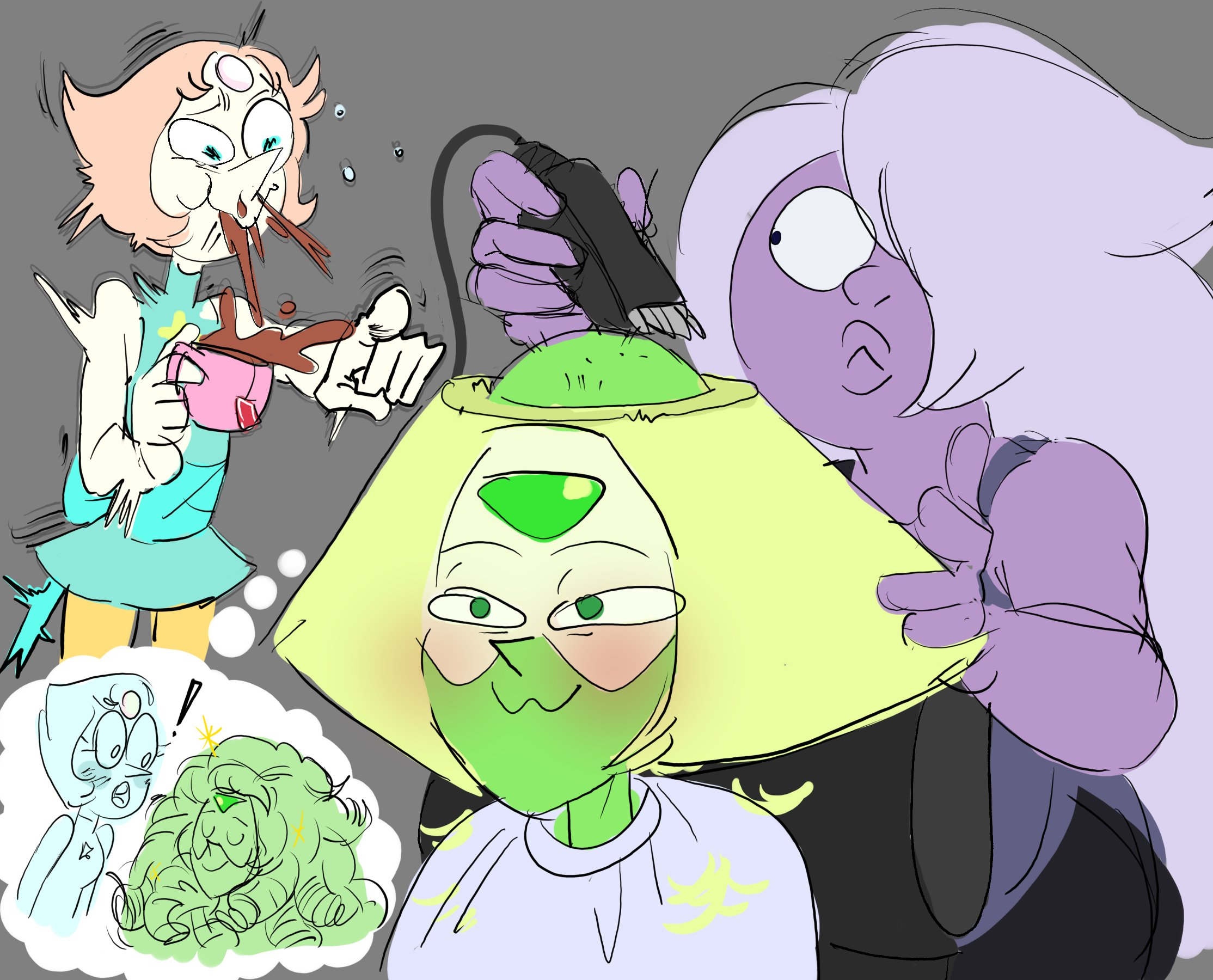 [DZK] Peridot Ama A Perla (Steven Universe)