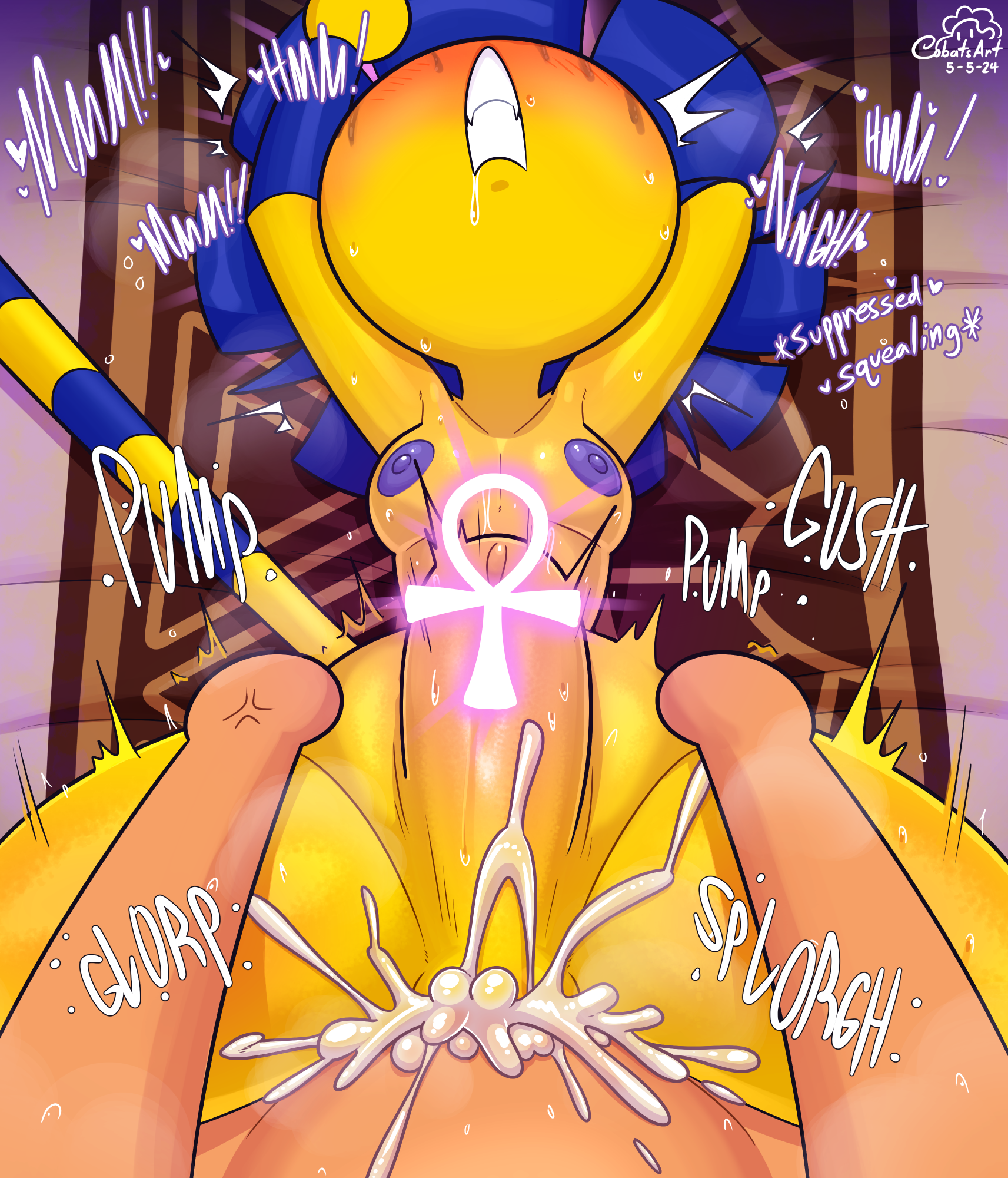 [Cobatsart] Confessing to Ankha (Animal Crossing)