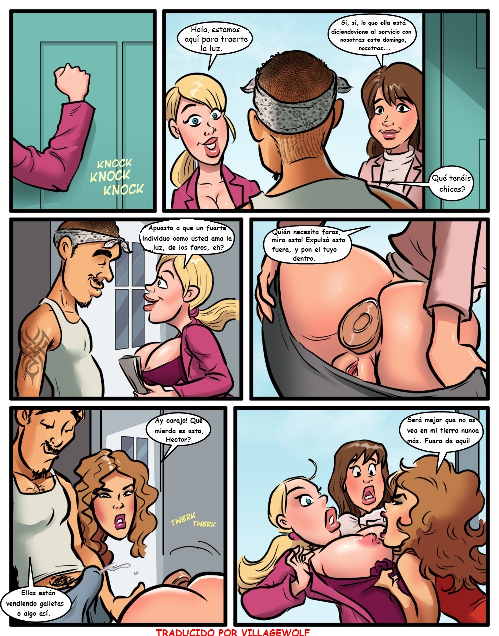 [Moose] BackDoor To Heaven 4 (Comic Porn)