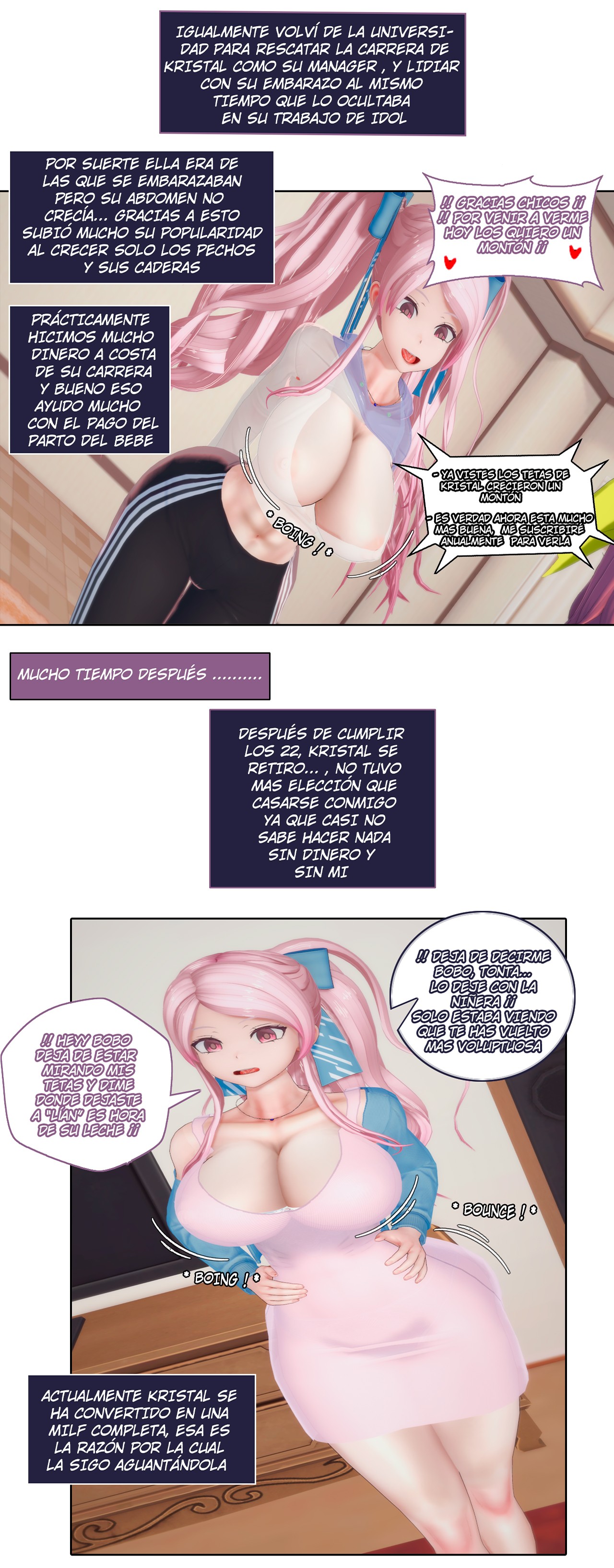 [NFT_Waifuz] CHANTAJE SEXUAL a mi PRIMA la Idol parte 4 (Comic Porn)