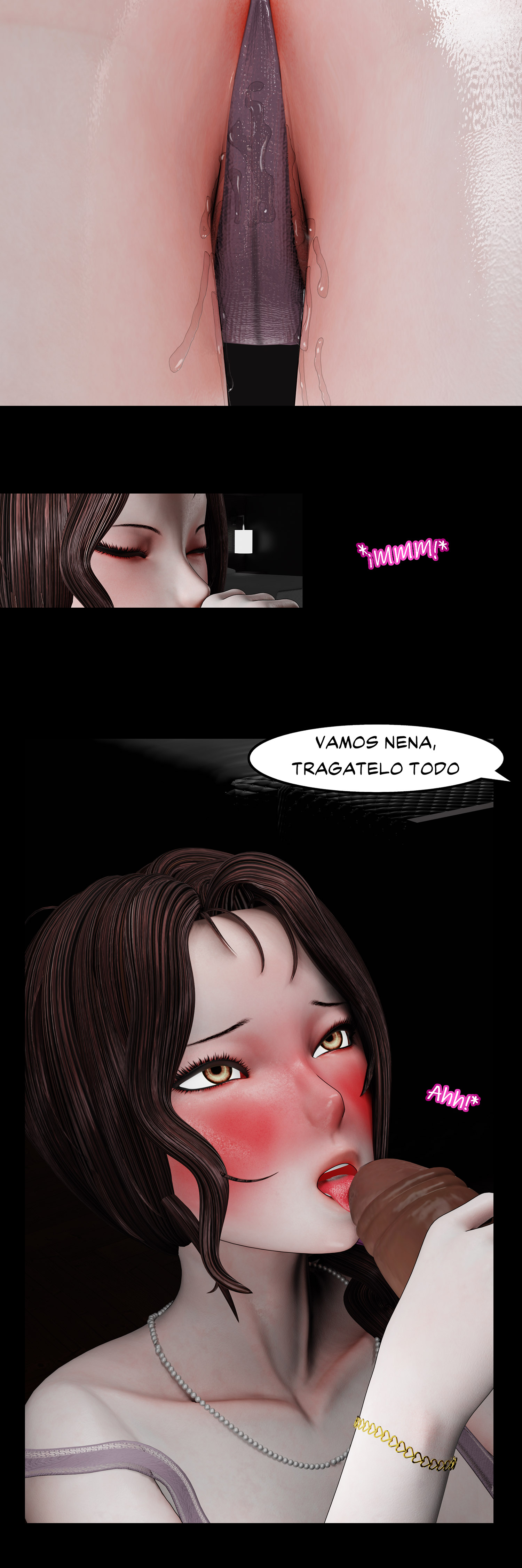 [Roseblue3D] CREMOSA Venganza parte 2 (Comic Porn)